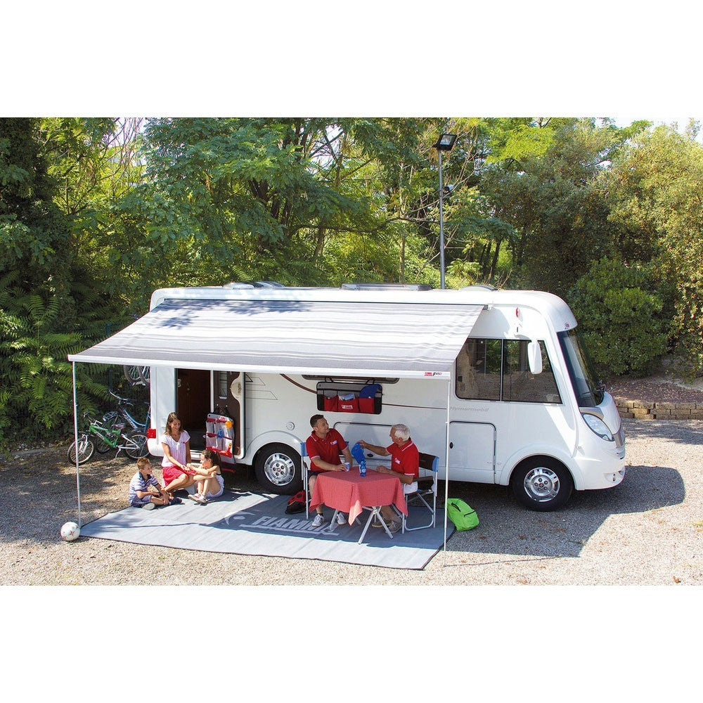  Fiamma F45 S 300 Cassetteluifel Polar White - Royal Grey