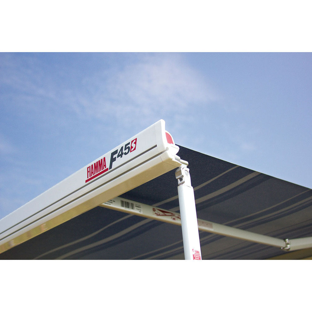  Fiamma F45 S 300 Cassetteluifel Polar White - Royal Grey