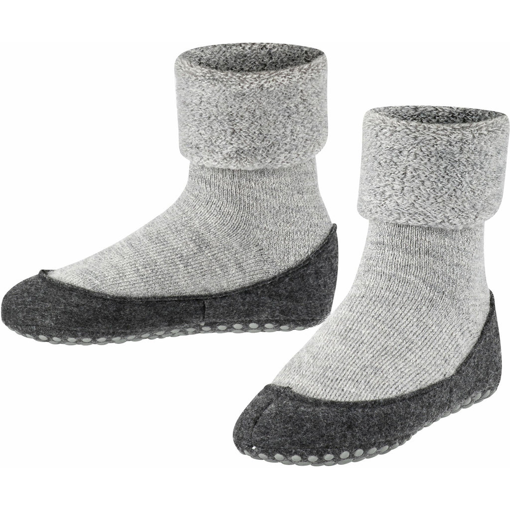  Falke Cosyshoe Pantoffels Junior Light Grey