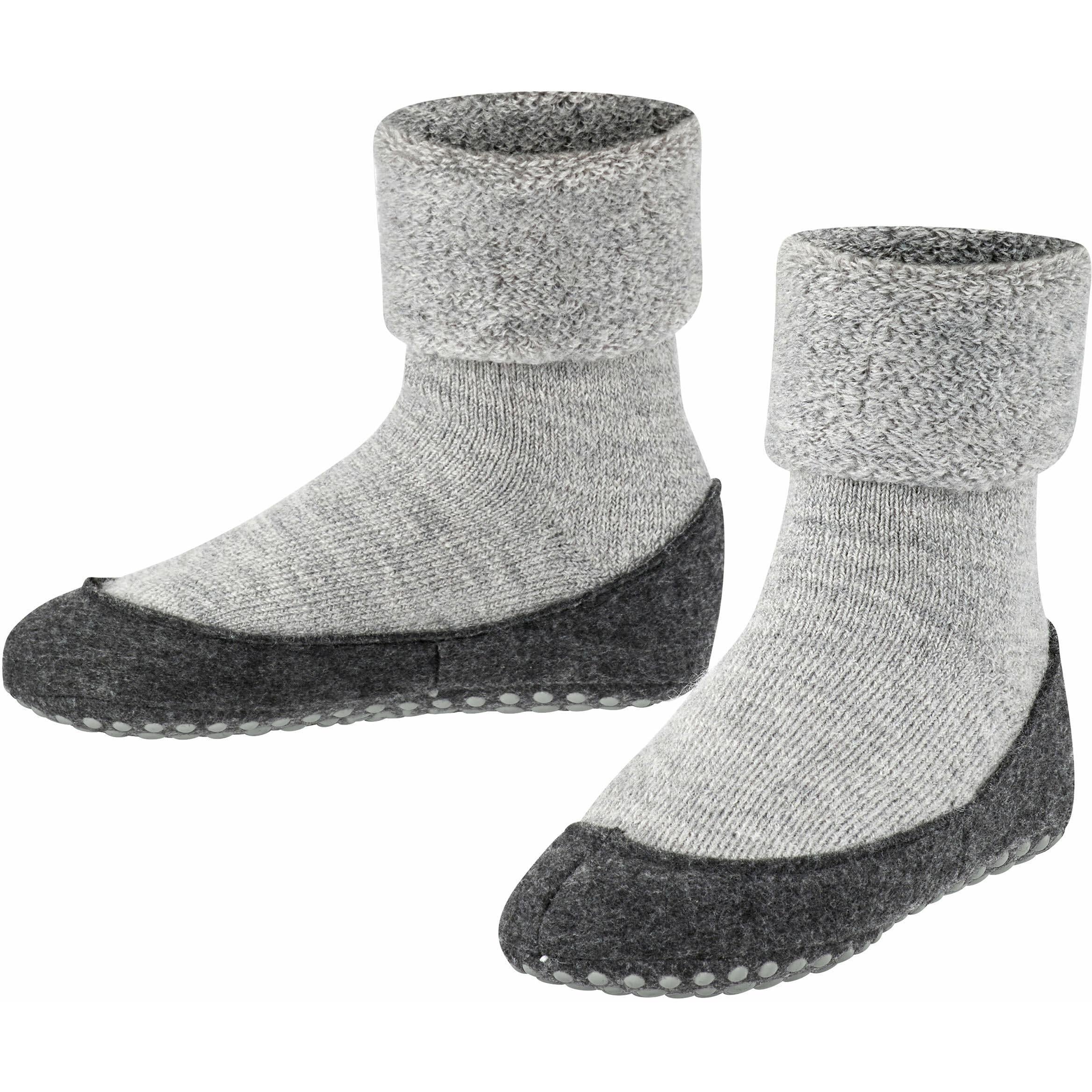  Falke Cosyshoe Pantoffels Junior Light Grey