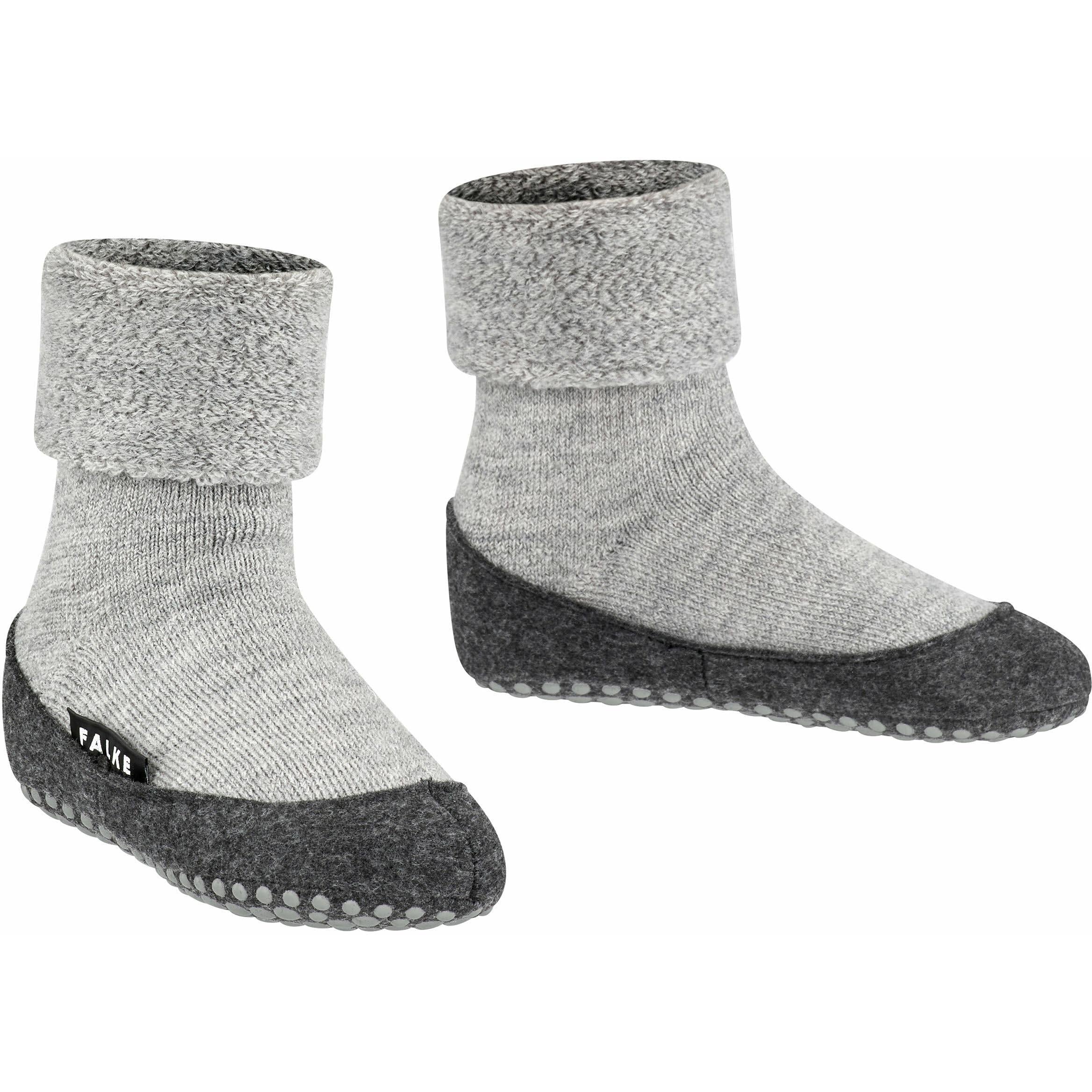  Falke Cosyshoe Pantoffels Junior Light Grey