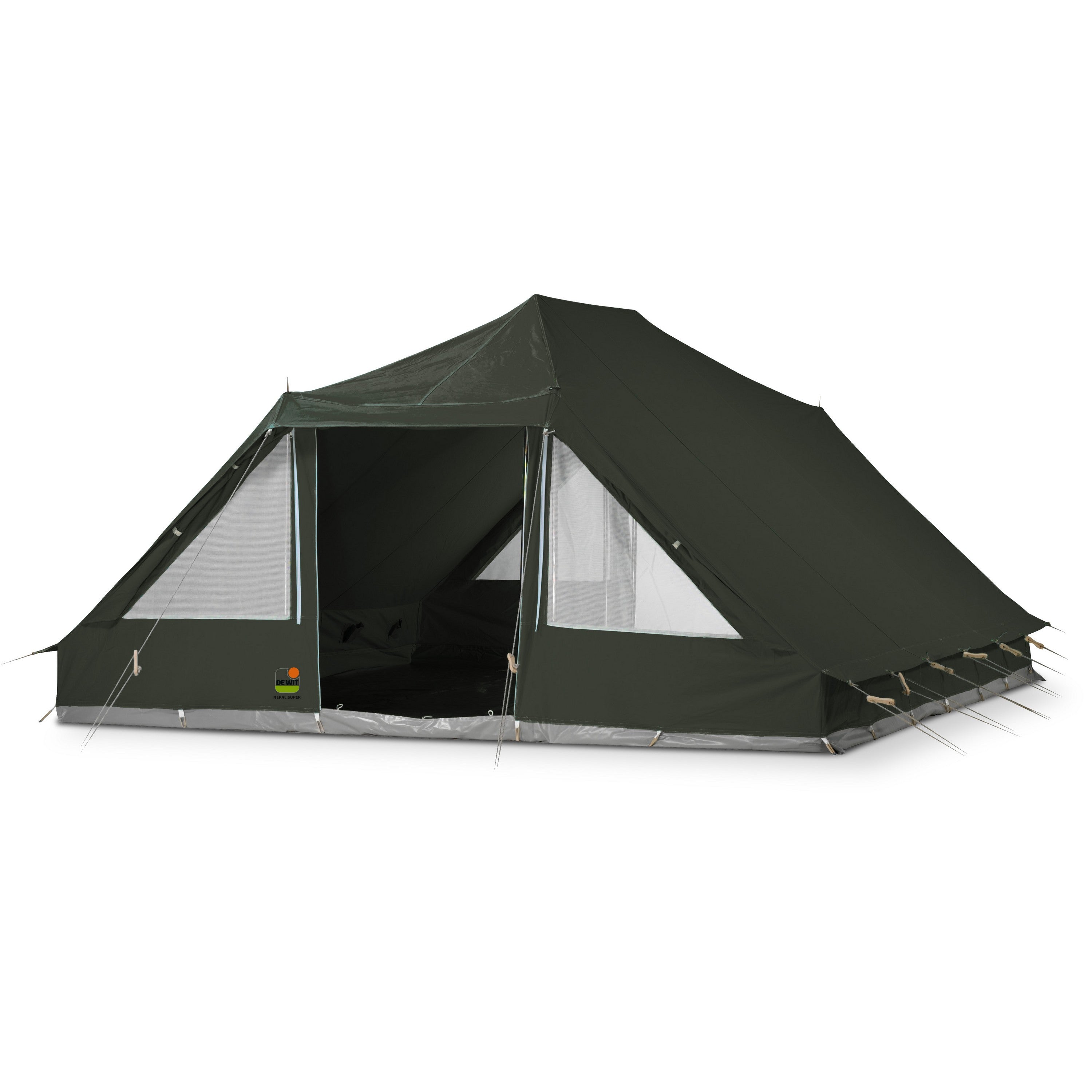  De Wit Nepal Super Premium Plus Groepstent Hunting Green