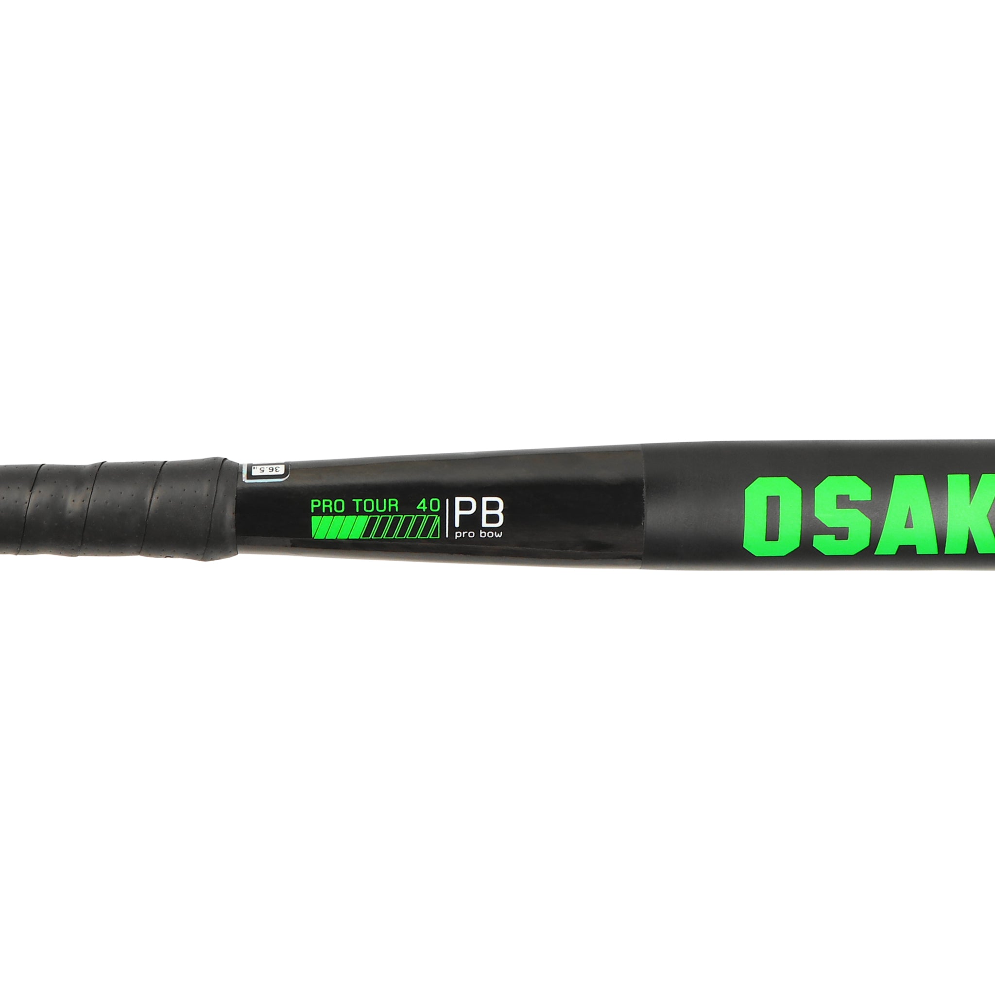  Osaka Pro Tour 40 2.0 Pro Bow Hockeystick Iconic Black