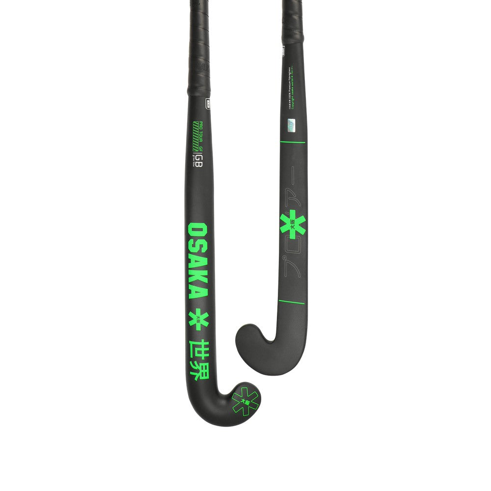  Osaka Pro Tour GF 2.0 Grow Bow Hockeystick Junior Iconic Black