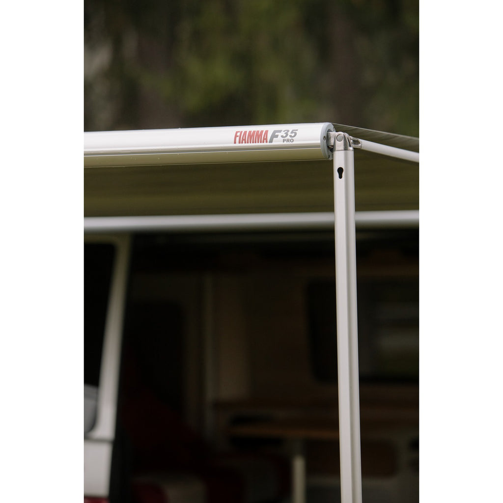  Fiamma F35 Pro 180 Cassetteluifel Deep Black - Royal Grey