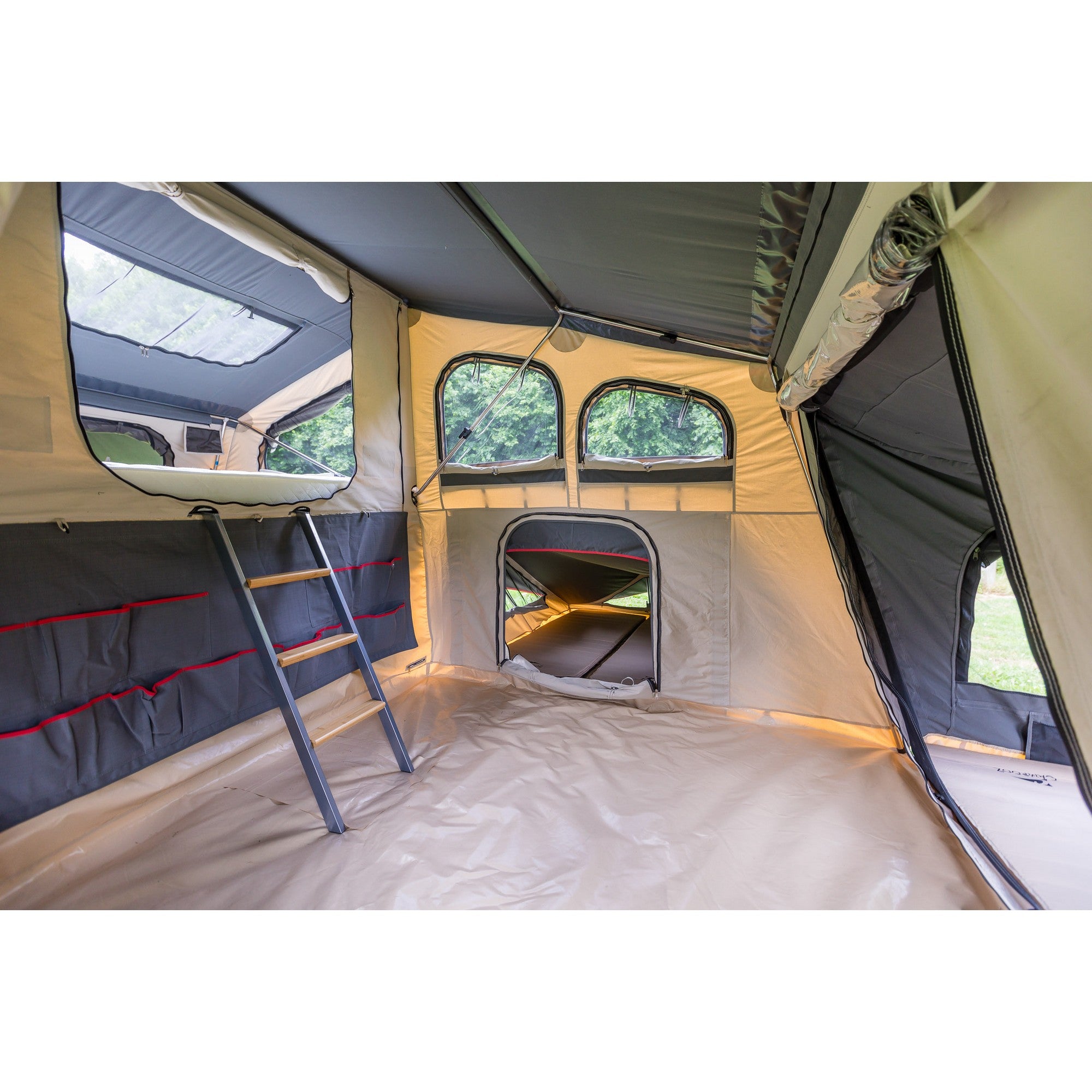  Campooz Lazy Jack Vouwwagen Inclusief Trekking Luifel