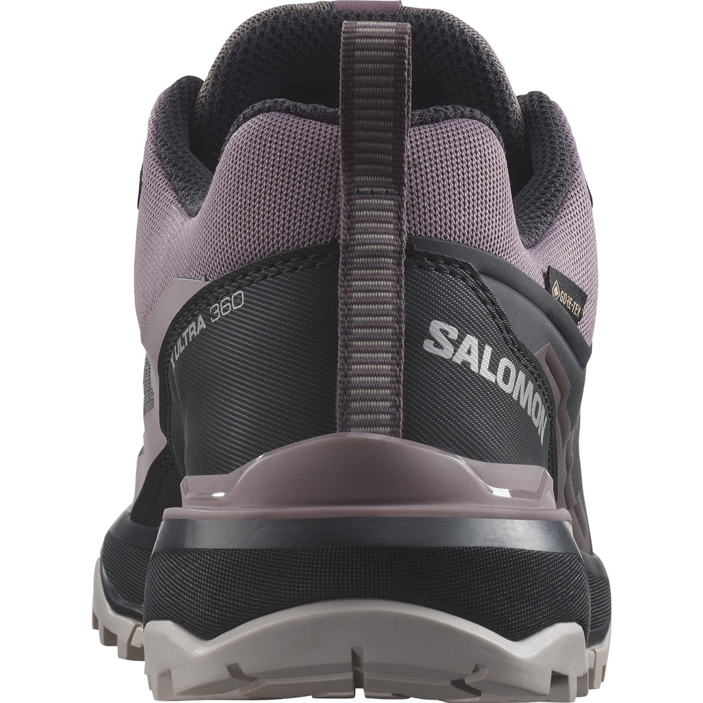  Salomon X Ultra 360 GTX Lo Wandelschoenen Dames Plum Kitten Phantom Cork