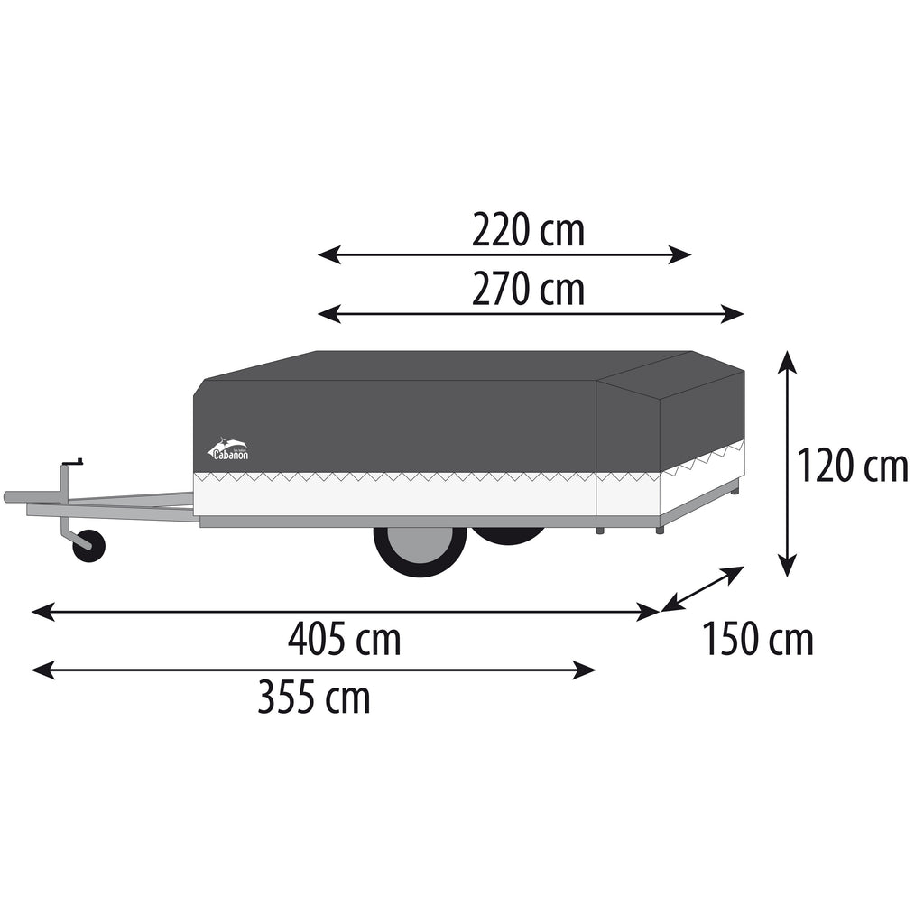  Cabanon Chamonix EPS Deluxe Vouwwagen
