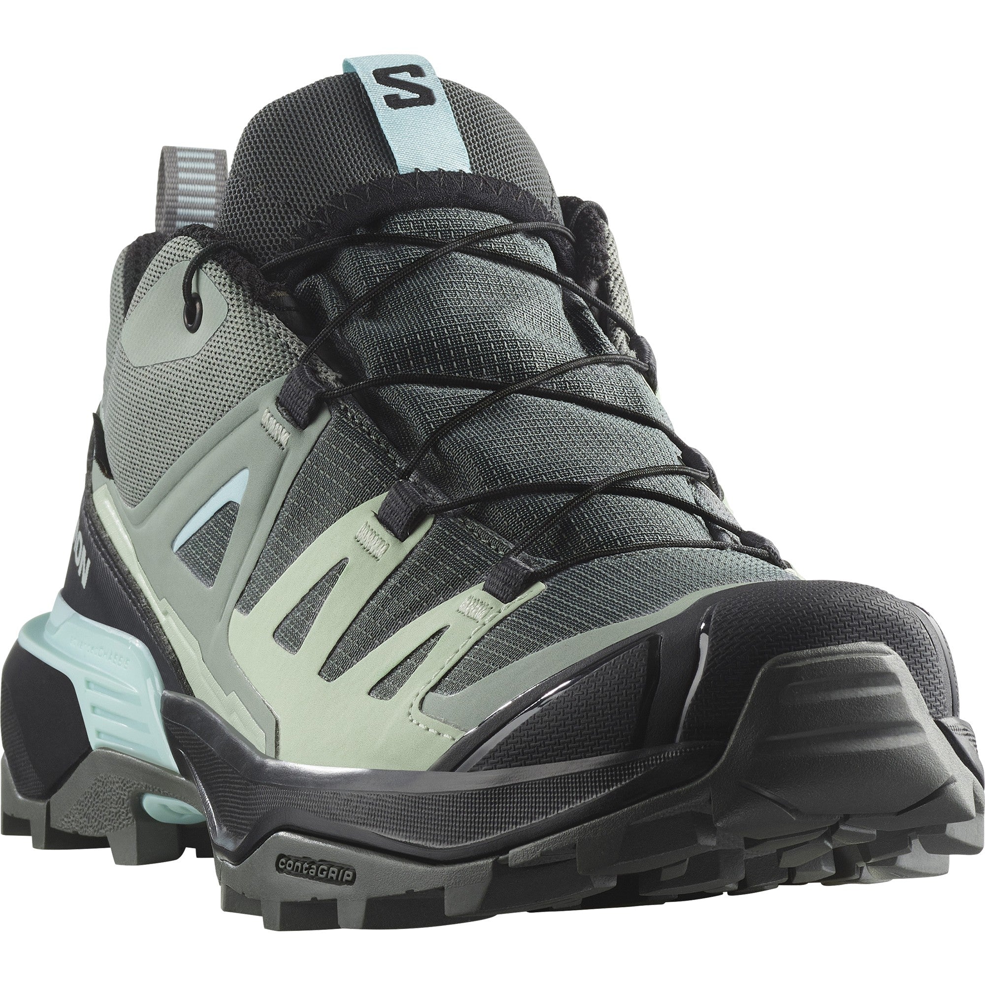  Salomon X ULTRA 360 GORE-TEX Wandelschoenen Dames Sedona Sage Black Sea Foam