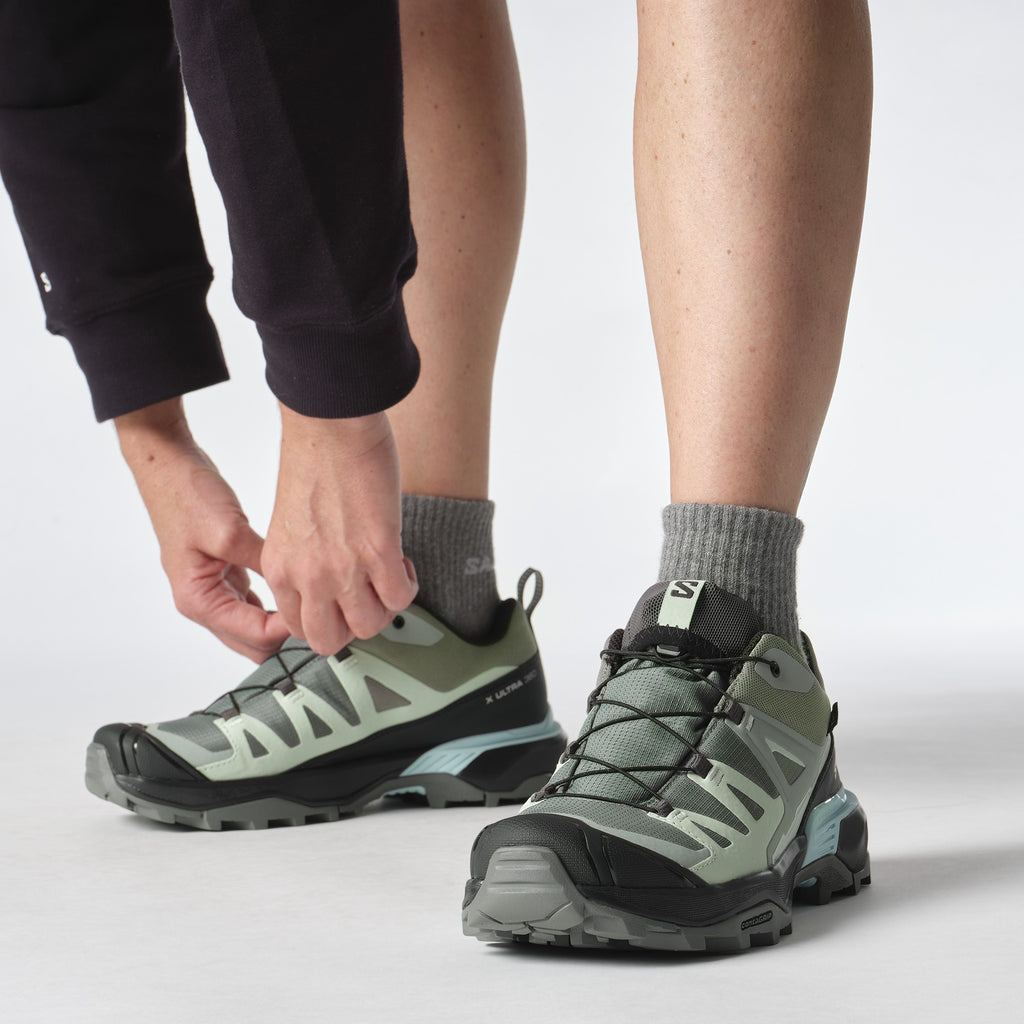  Salomon X ULTRA 360 GORE-TEX Wandelschoenen Dames Sedona Sage Black Sea Foam