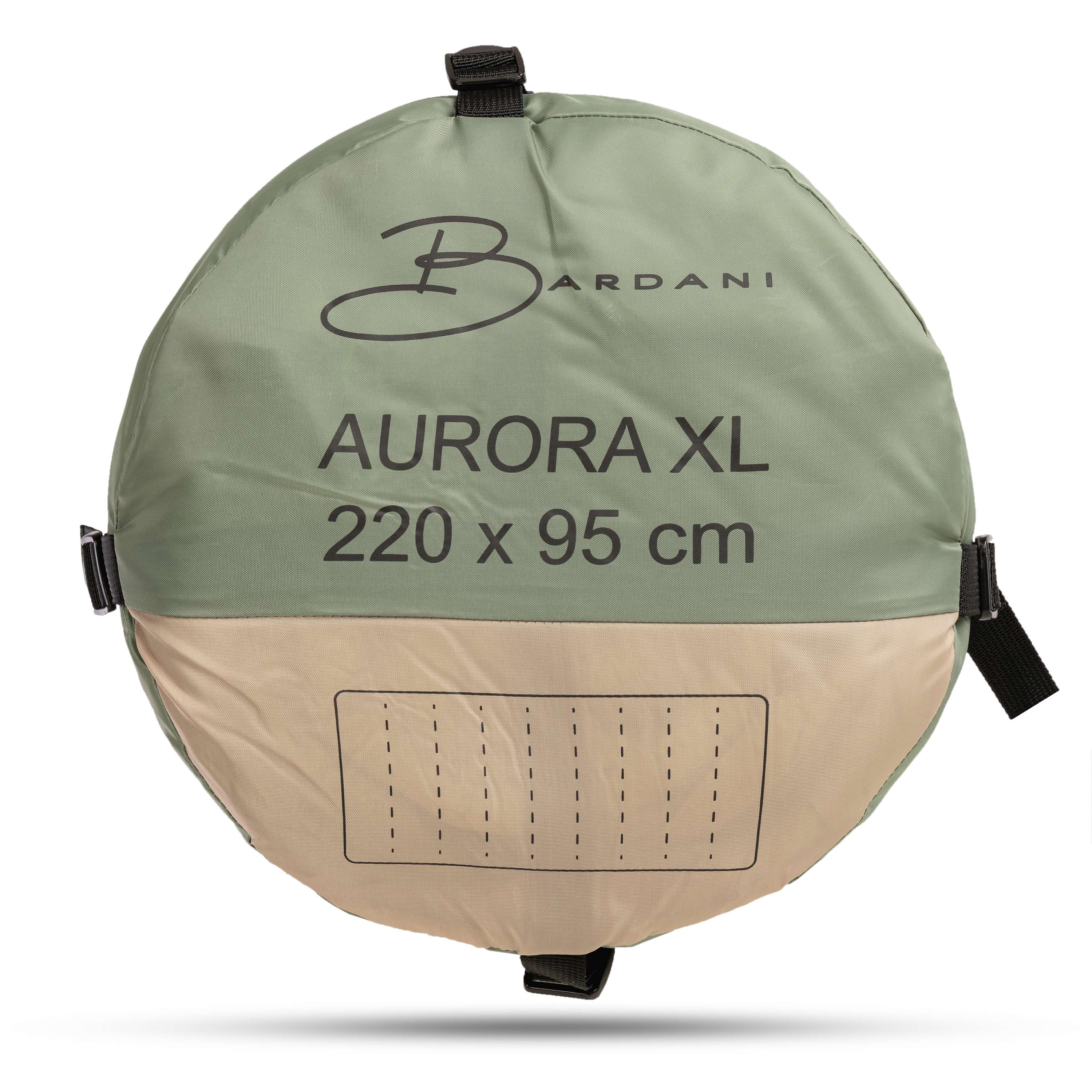  Bardani Aurora XL Slaapzak Olive Green