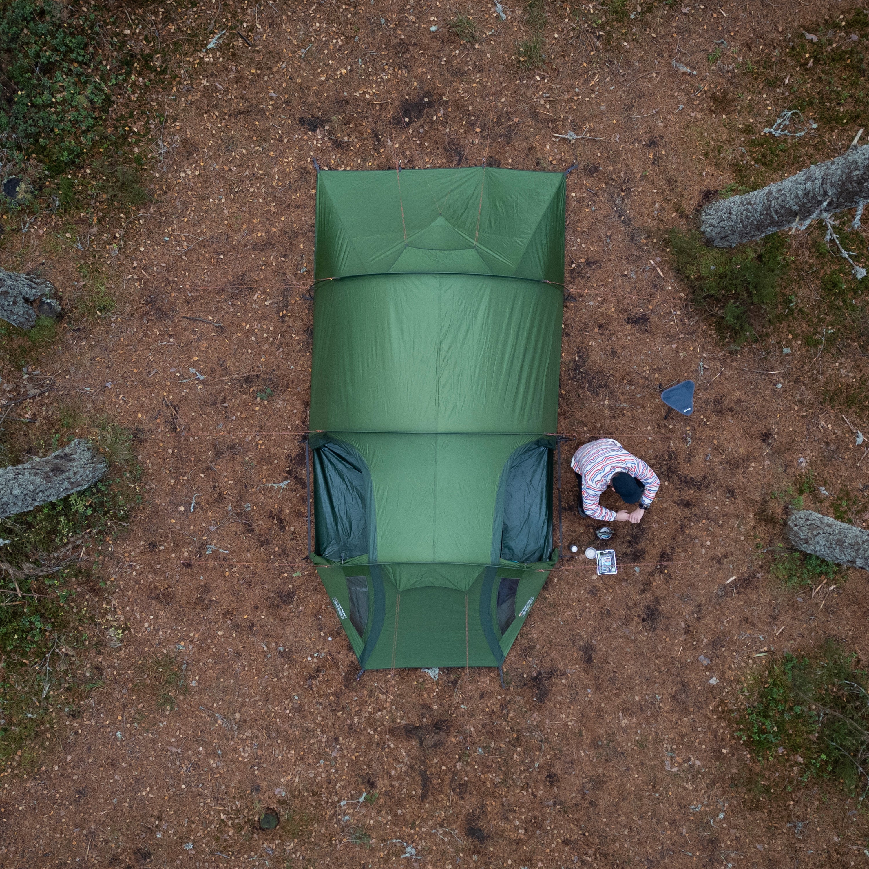  Vango Omega 350 Lichtgewicht Tunneltent Green