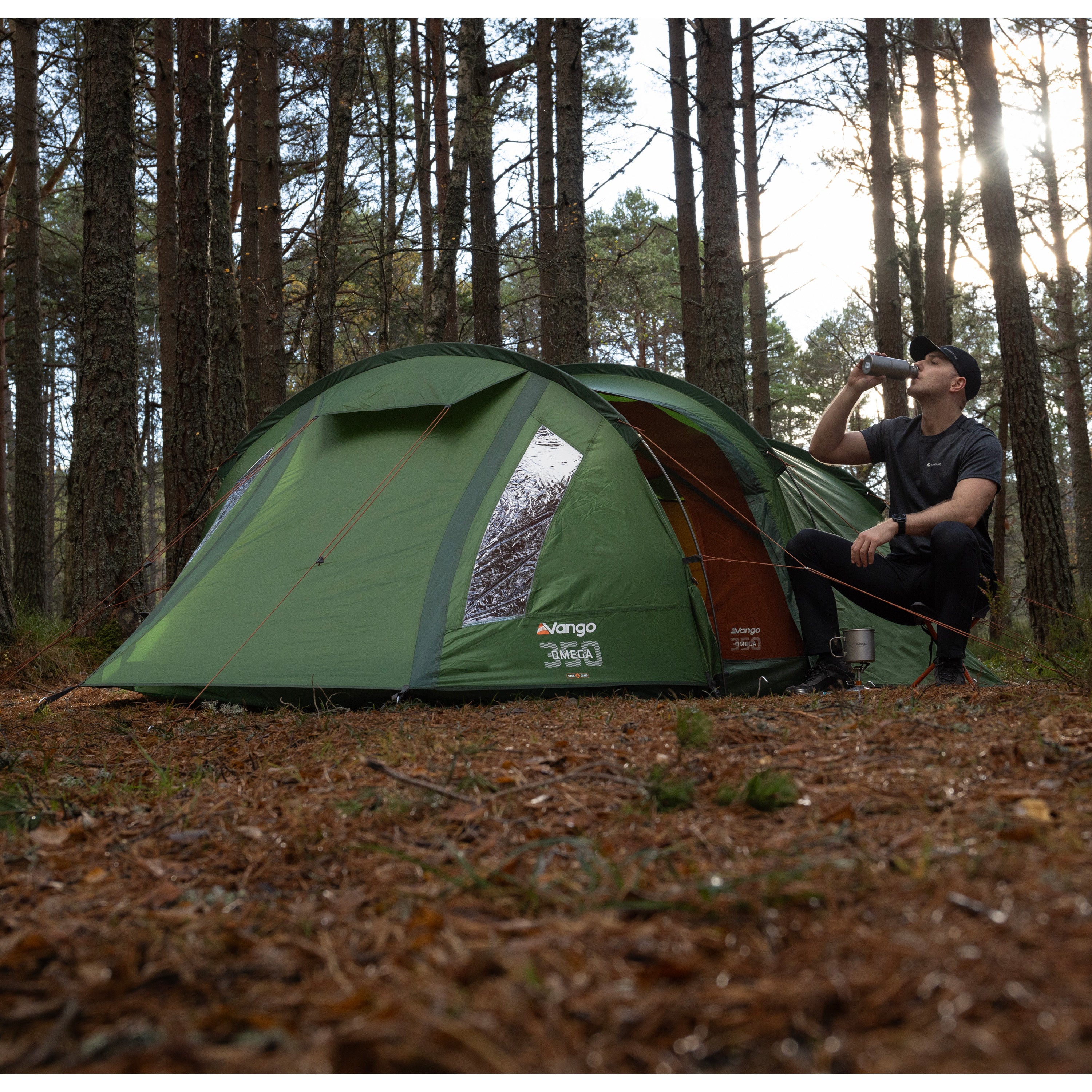  Vango Omega 350 Lichtgewicht Tunneltent Green