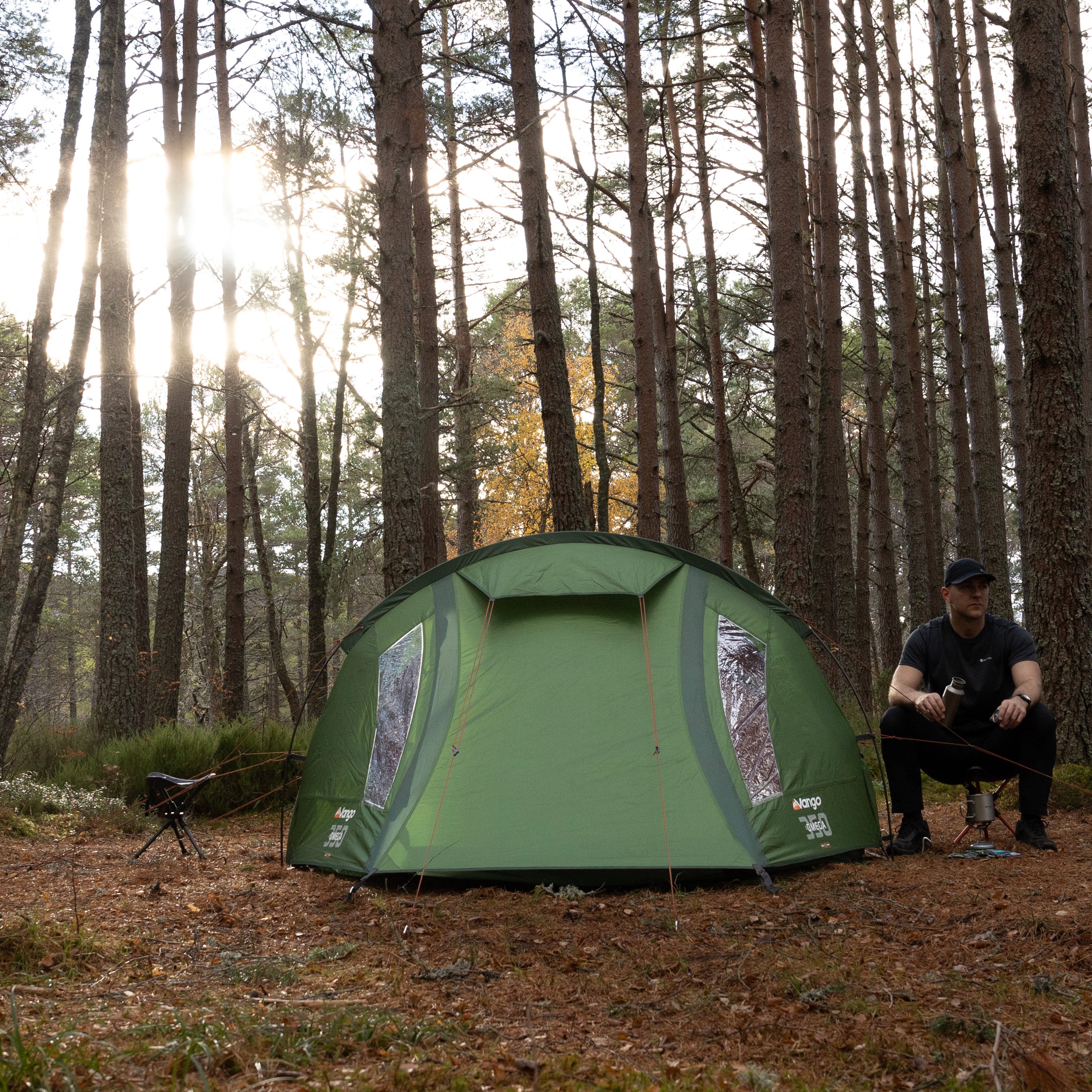  Vango Omega 350 Lichtgewicht Tunneltent Green