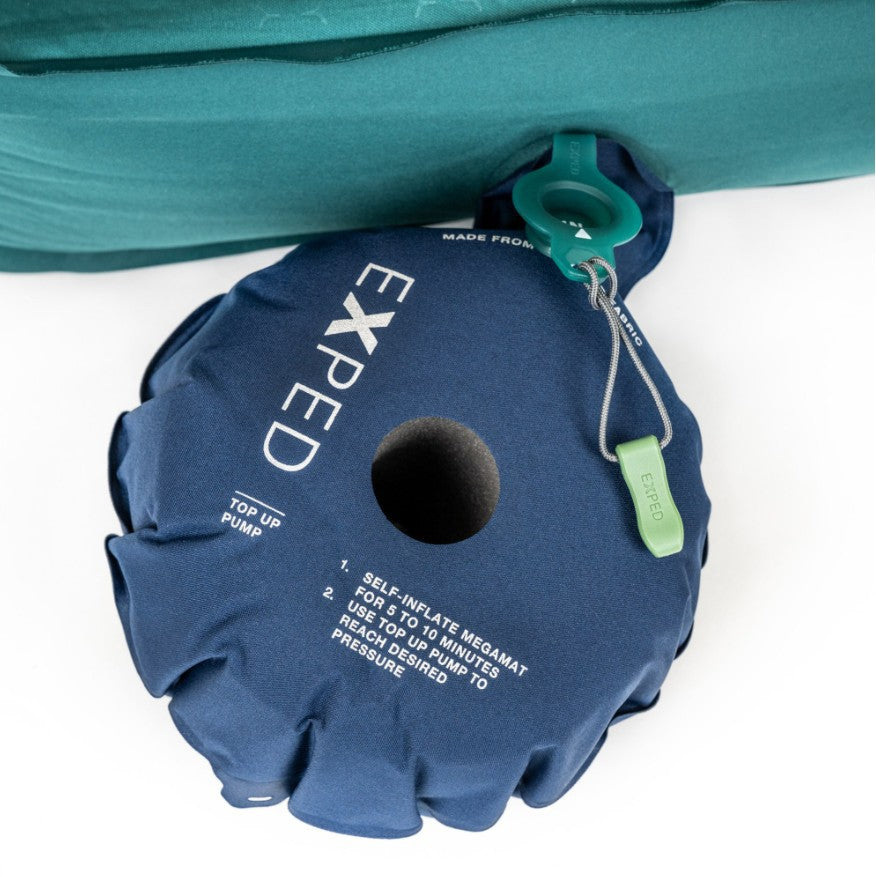  Exped MegaMat Duo LW+ Self-inflating Slaapmat Cypress Green