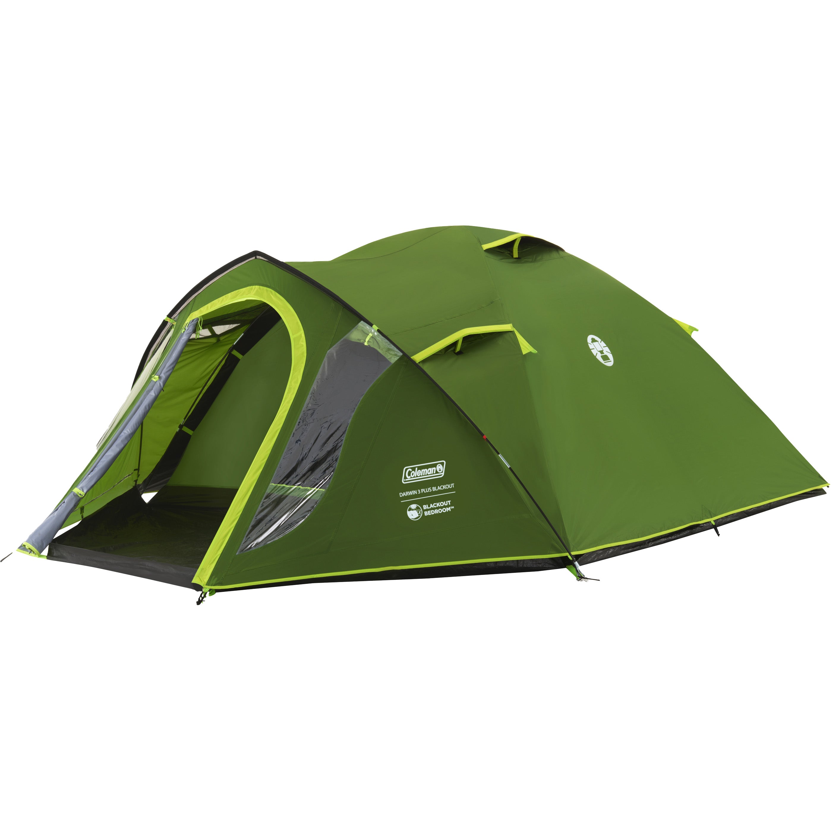  Coleman Darwin 3 Plus BlackOut Koepeltent Green