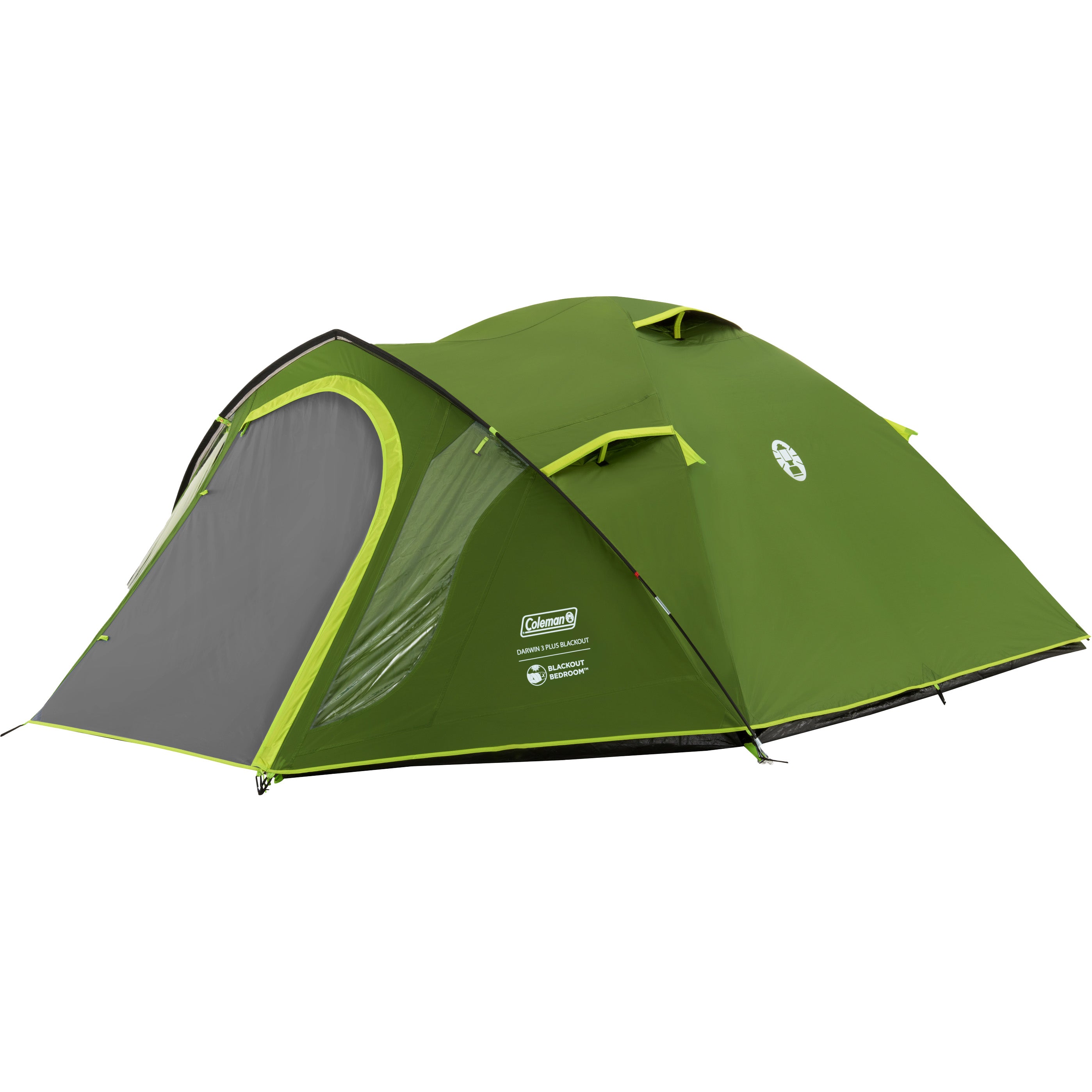  Coleman Darwin 3 Plus BlackOut Koepeltent Green