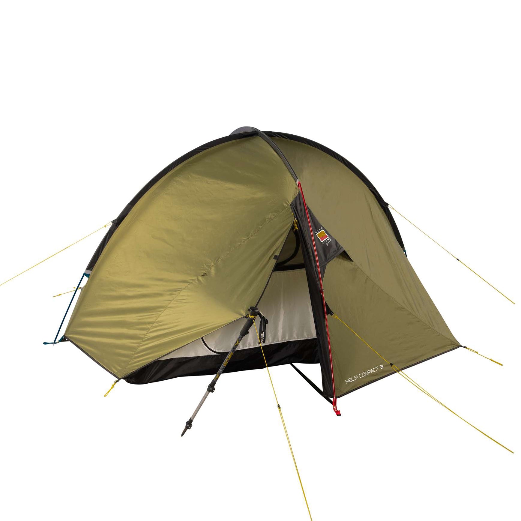  Wild Country Helm Compact 3 Lichtgewicht Koepeltent Green
