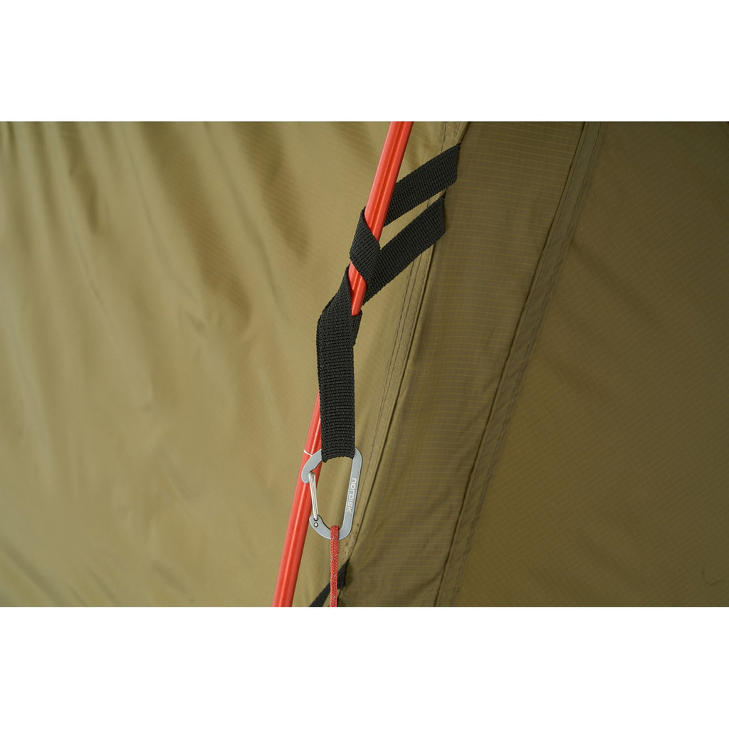  Nordisk Svalbard 1 2.0 PU Lichtgewicht Tunneltent Dark Olive