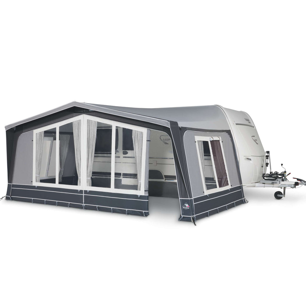  Doréma Diamond XL300 Voortent 25 Mm Stalen Frame Antraciet
