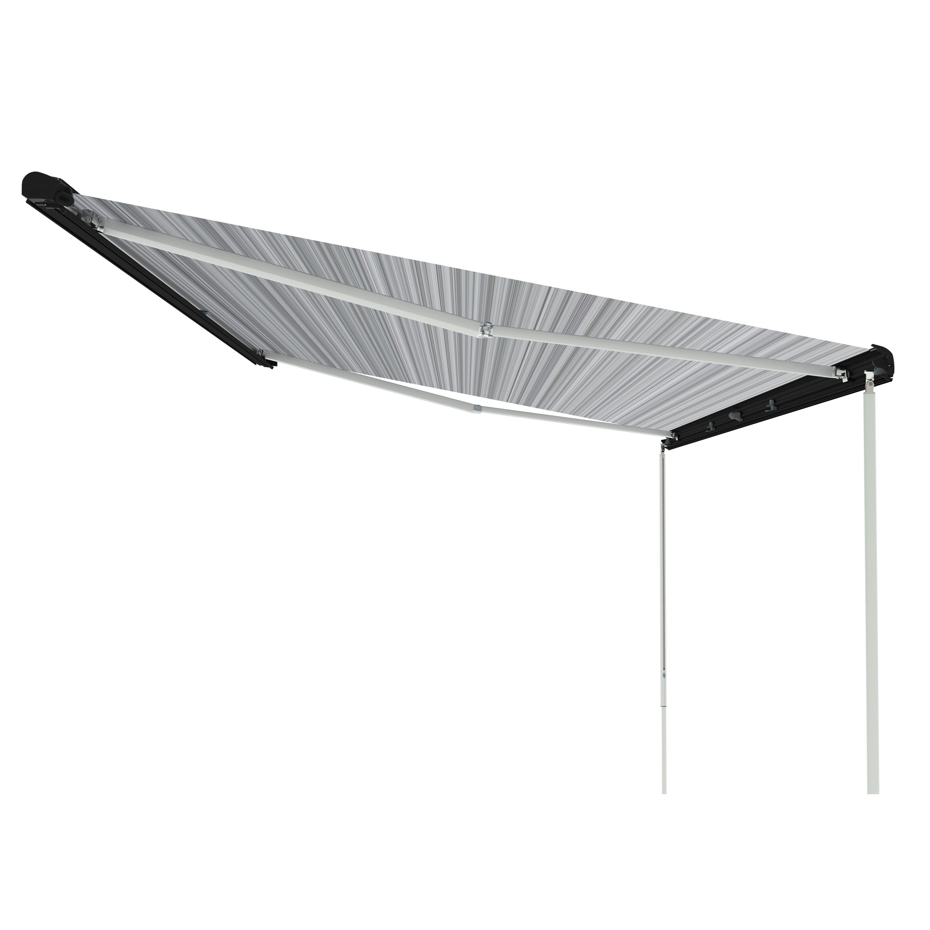  Fiamma F80s 320 Cassetteluifel Deep Black - Royal Grey V25