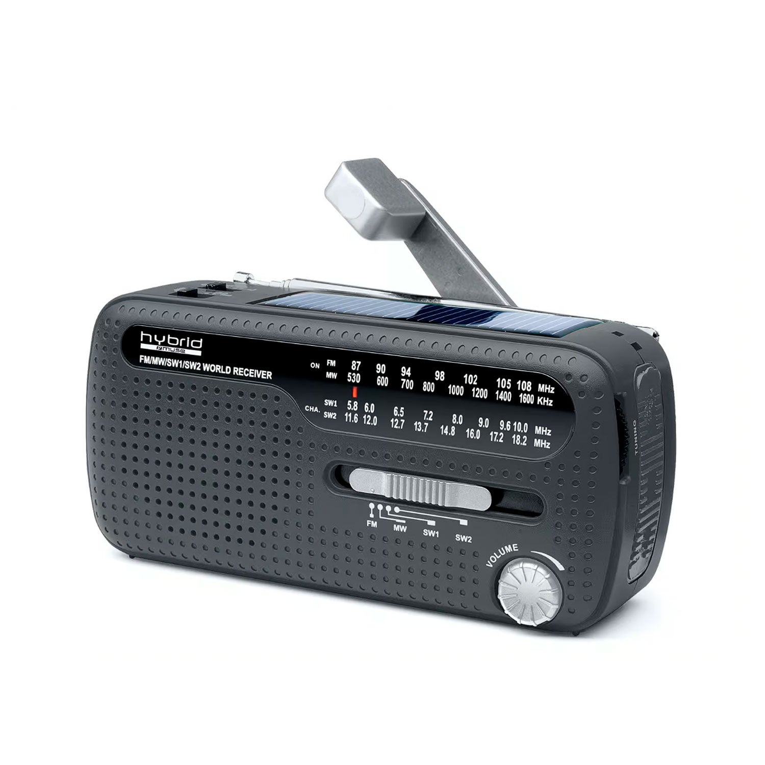  Muse Opwindbare Solar Radio