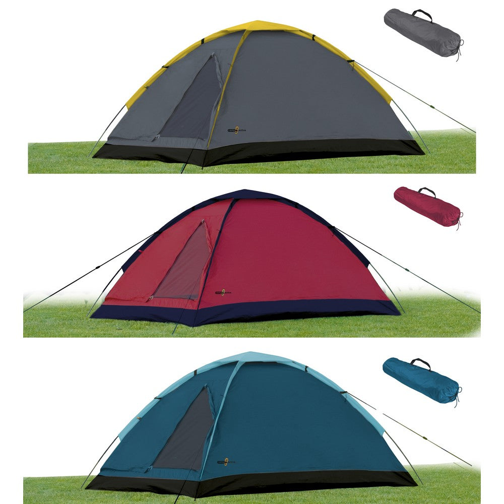  Camp Active Koepeltent 3 Kleuren Assorti