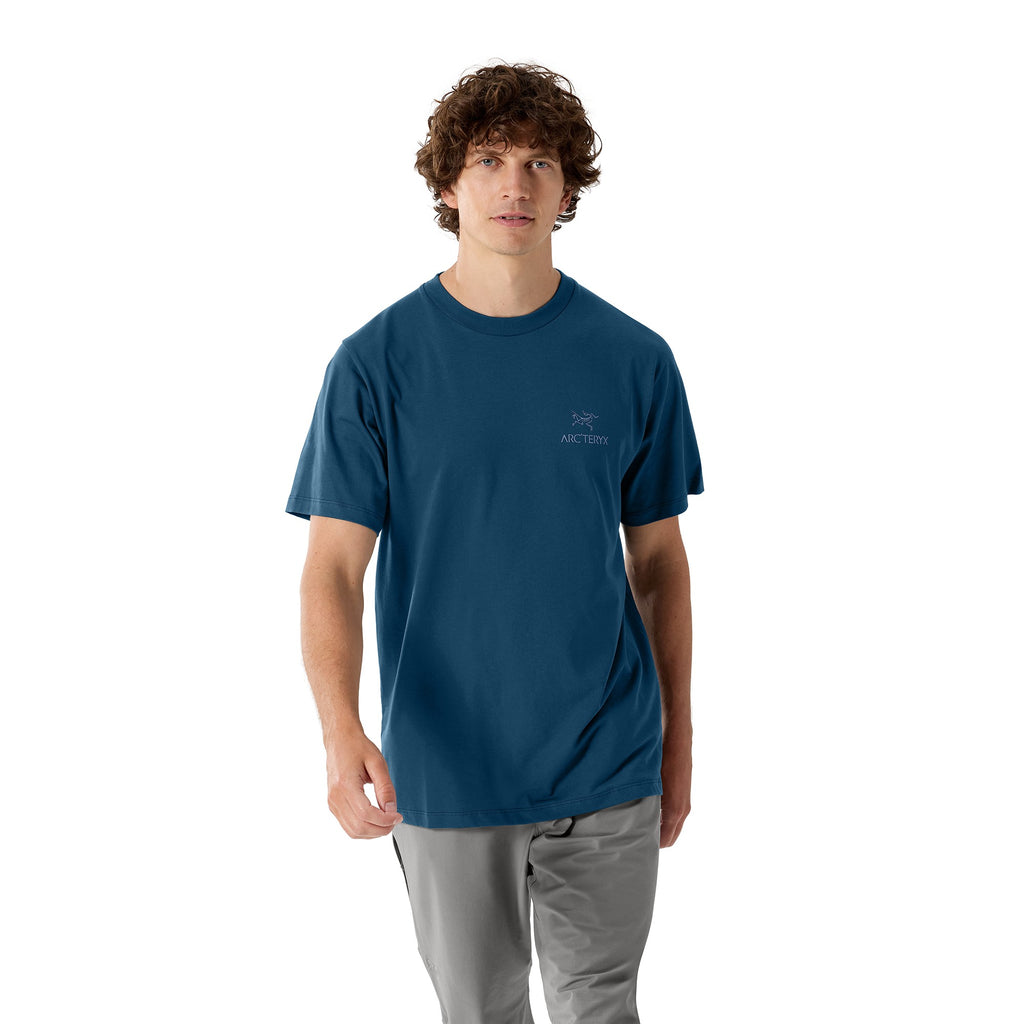  Arc'teryx Kragg SL Cotton Bird Word Shirt Heren Nightscape Lt Night