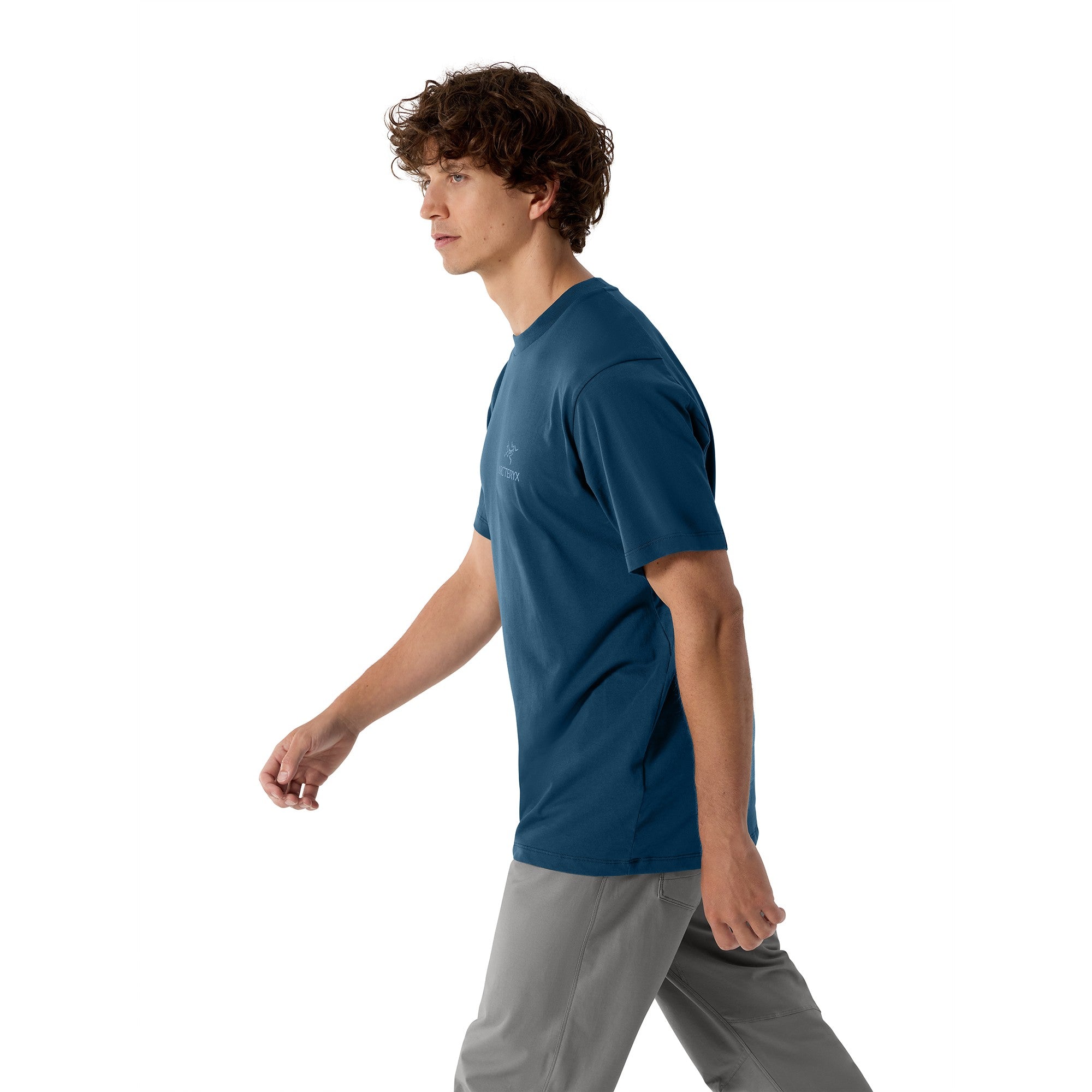  Arc'teryx Kragg SL Cotton Bird Word Shirt Heren Nightscape Lt Night