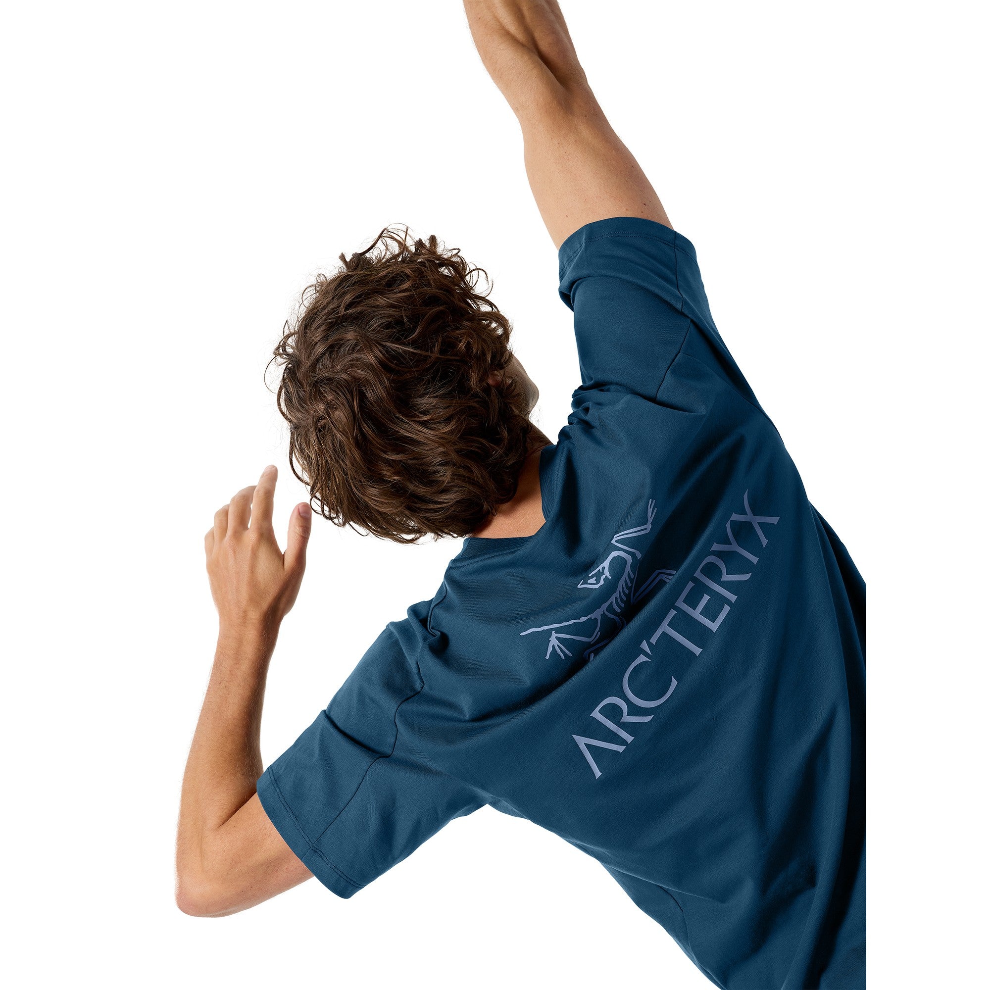  Arc'teryx Kragg SL Cotton Bird Word Shirt Heren Nightscape Lt Night