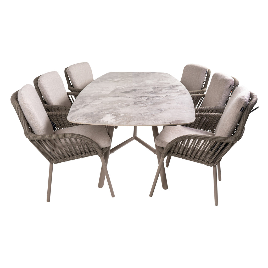  Hartman Benevento Nika 240 X 110 Cm Tuinset 7-delig