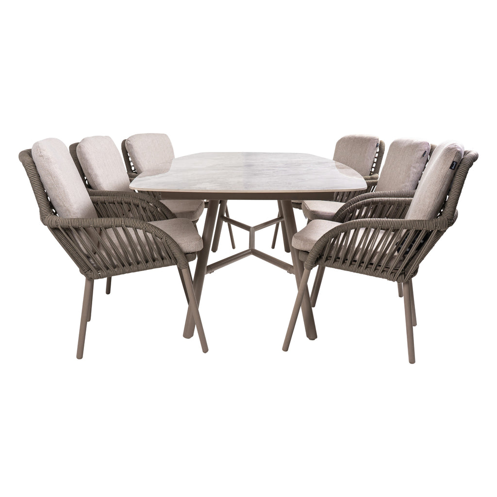  Hartman Benevento Nika 240 X 110 Cm Tuinset 7-delig