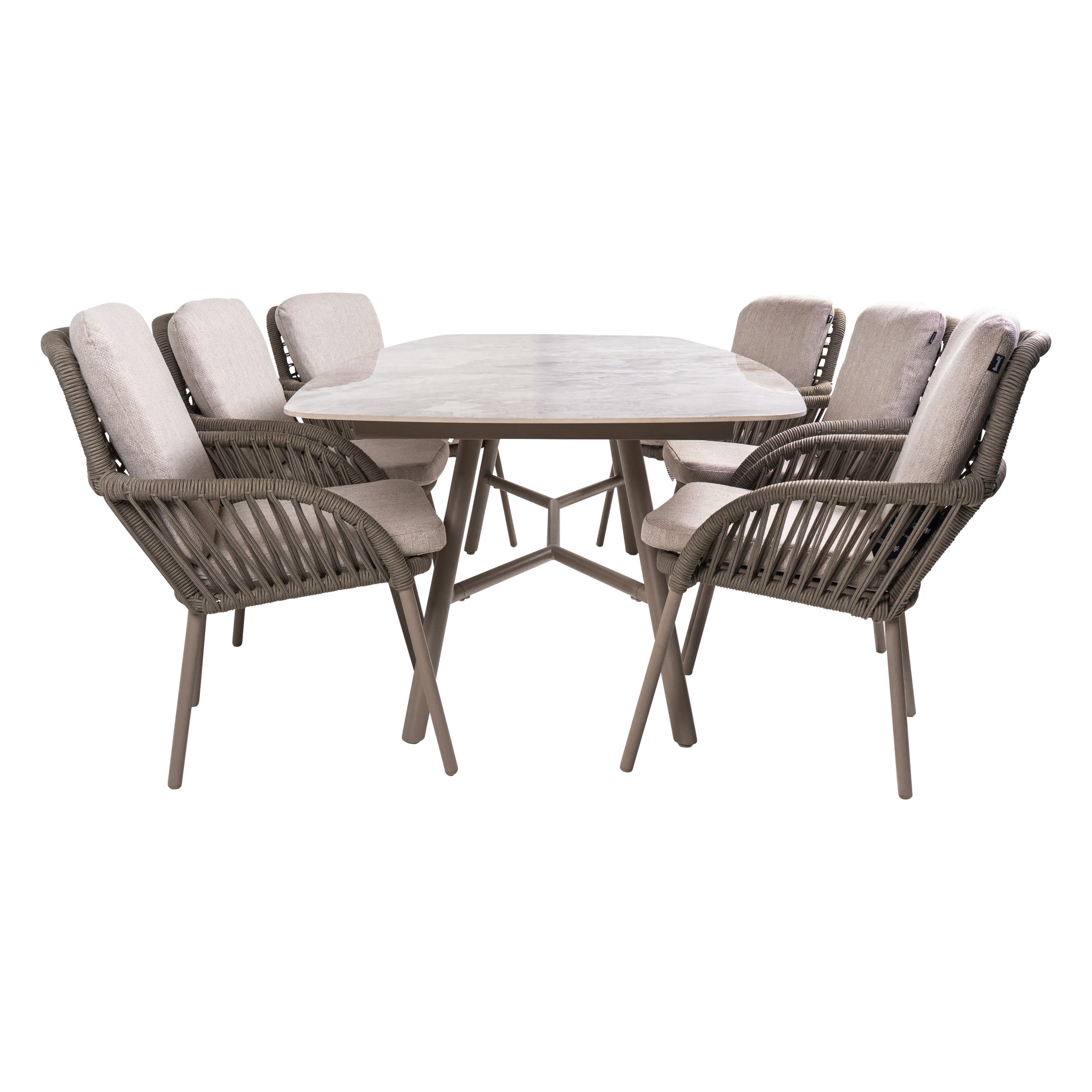  Hartman Benevento Nika 240 X 110 Cm Tuinset 7-delig
