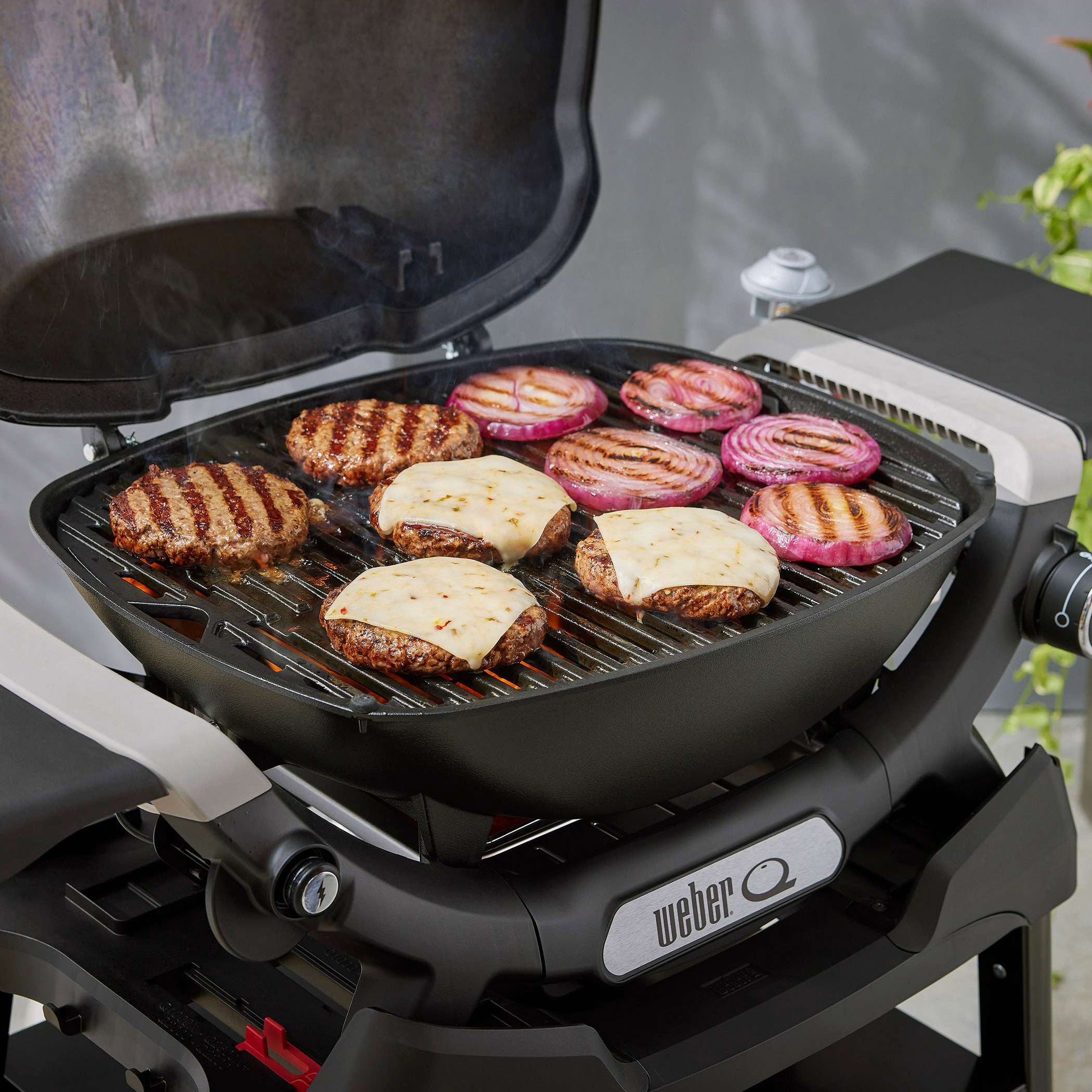  Weber Q 1200N Gasbarbecue Black Inclusief Onderstel
