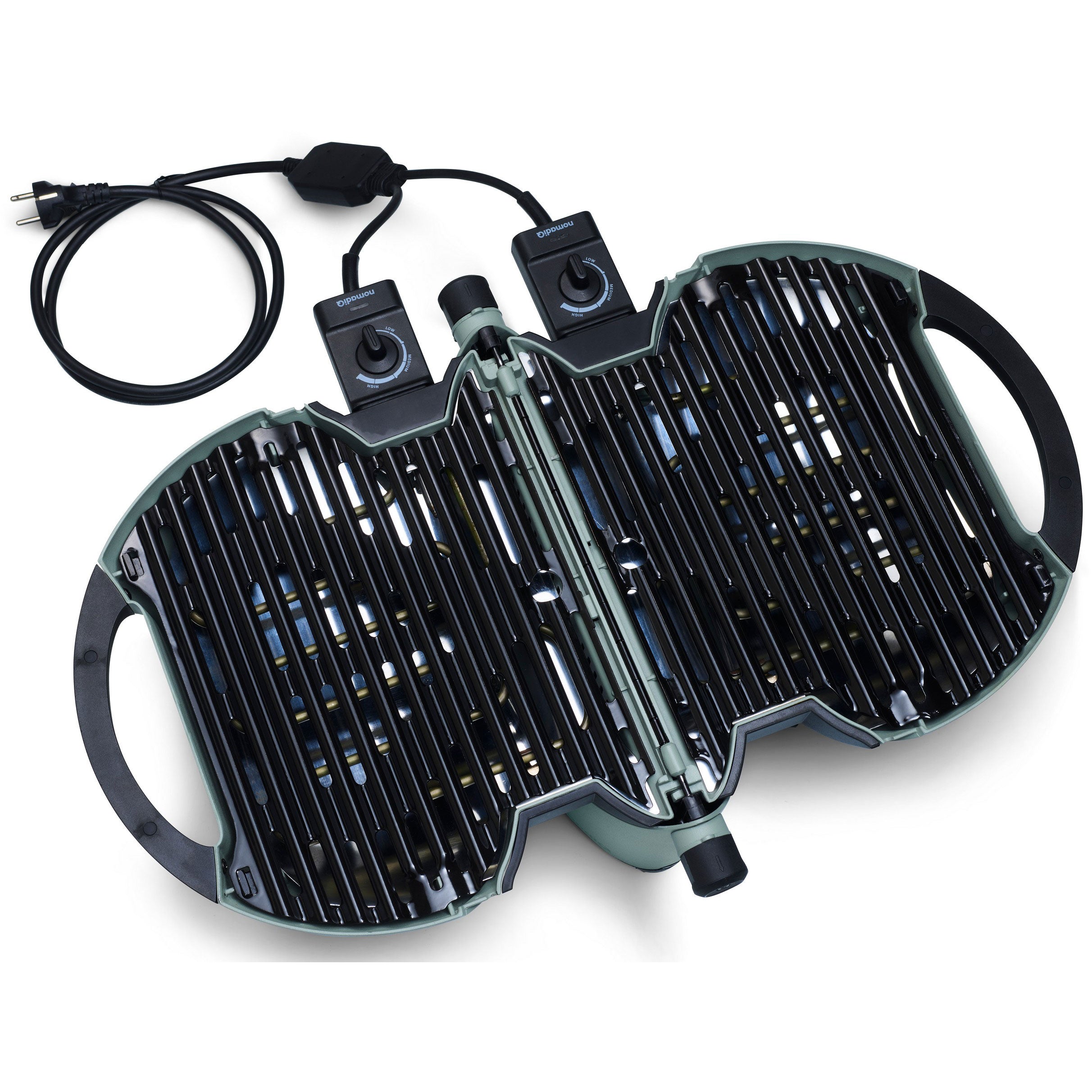  NomadiQ E-BBQ Elektrische Barbecue Zement