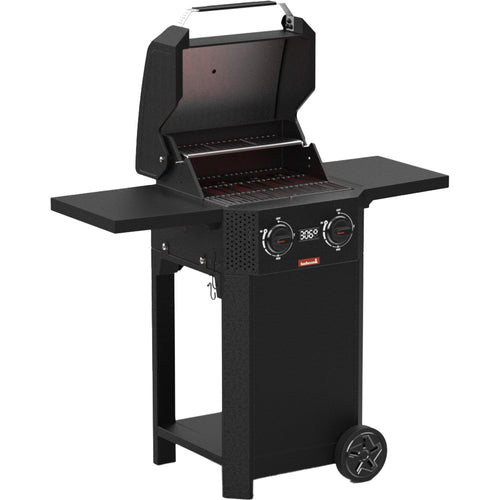  Barbecook E-Luca Elektrische Barbecue Black Inclusief Onderstel En Zijtafels