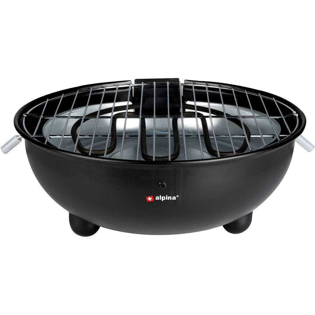  Alpina Table Elektrische Barbecue Black