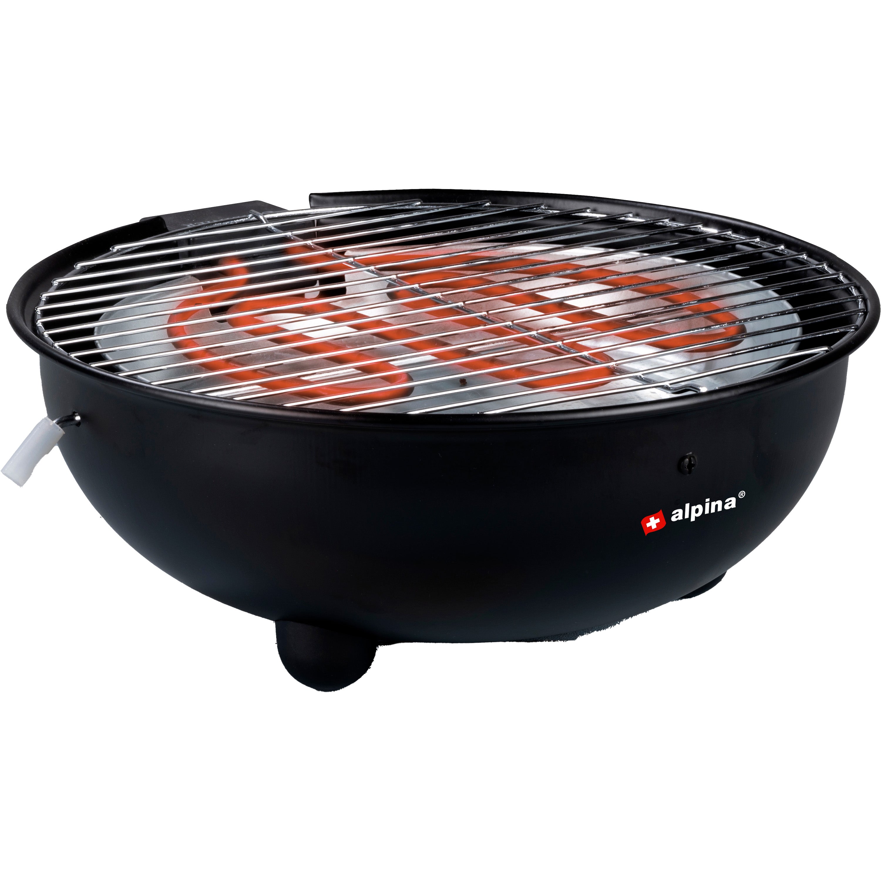  Alpina Table Elektrische Barbecue Black