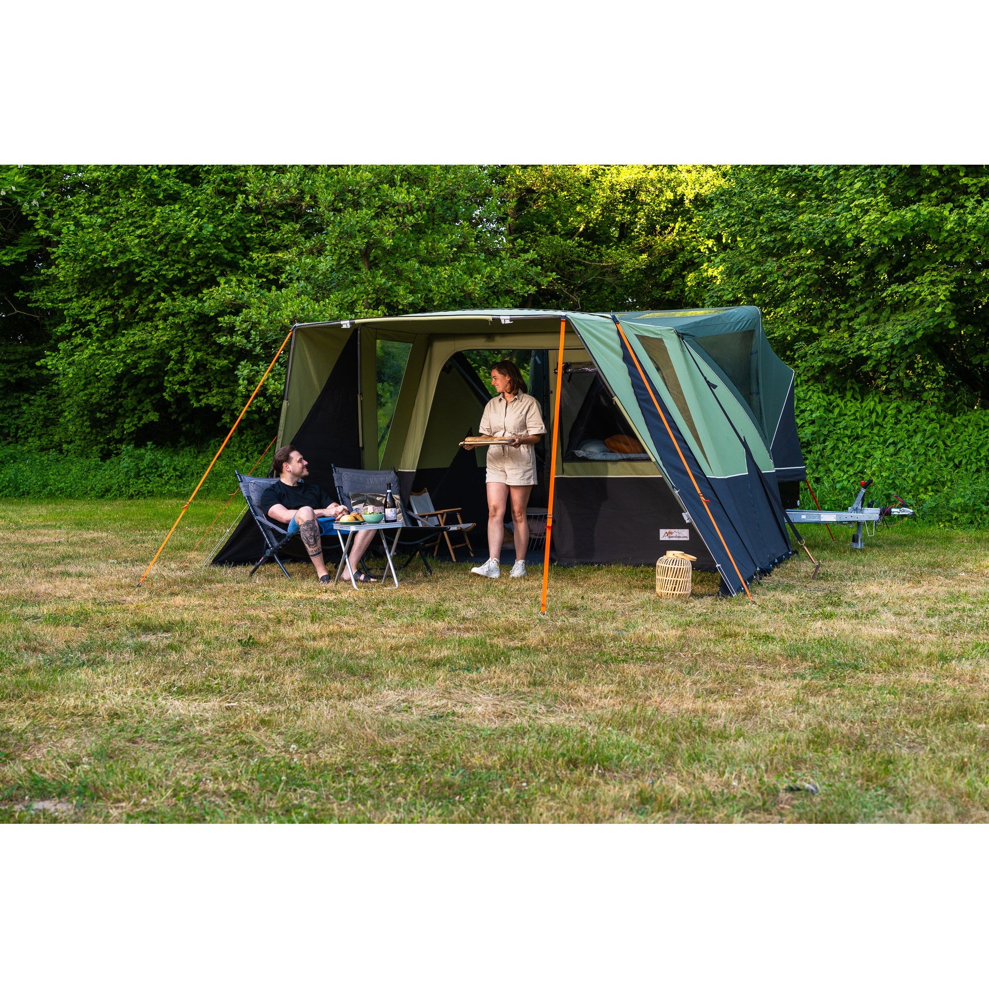  Alpenkreuzer Waterfront Vouwwagen Groen