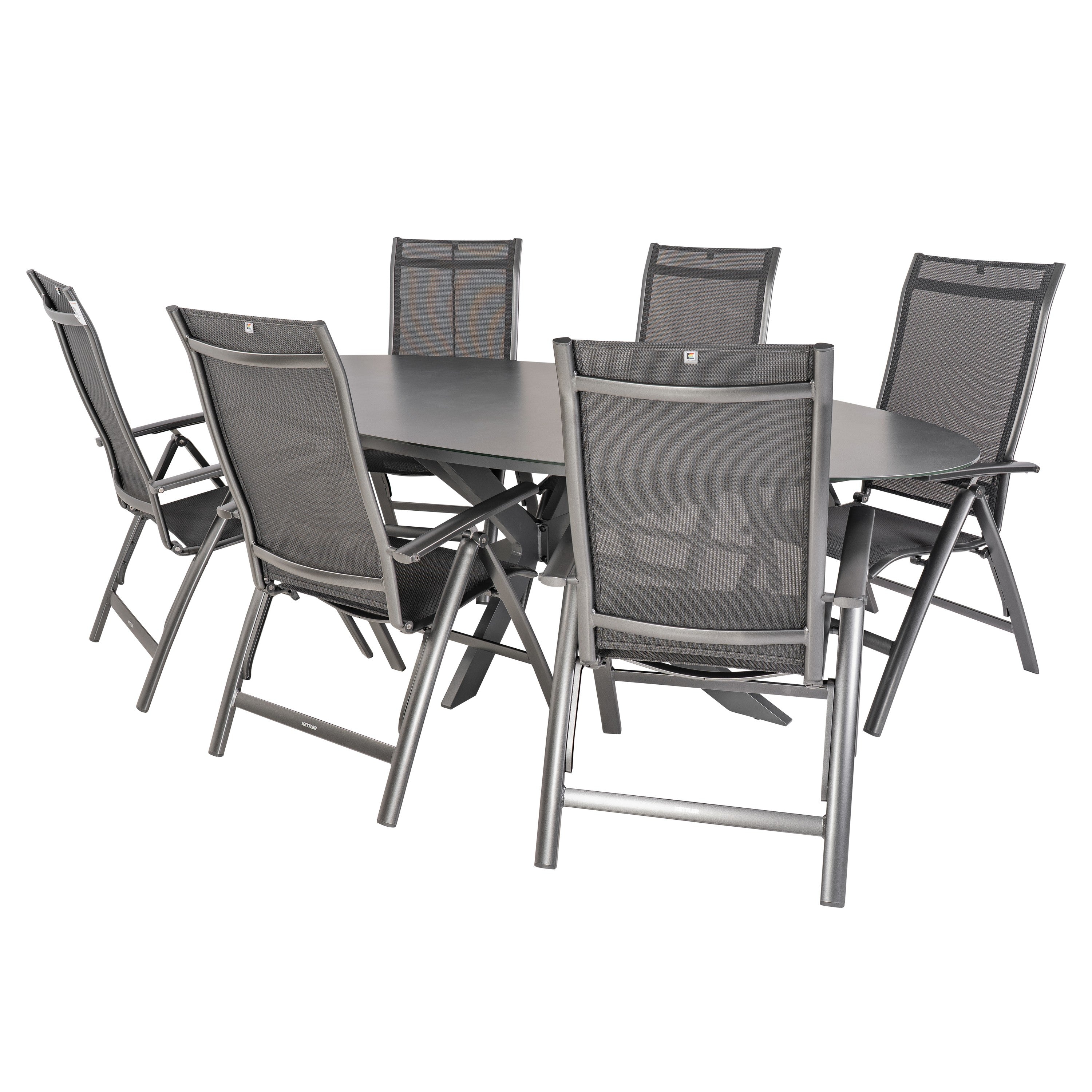  Bardani Varesse 240 X 180 Cm Legato 6 Tuinset Antraciet