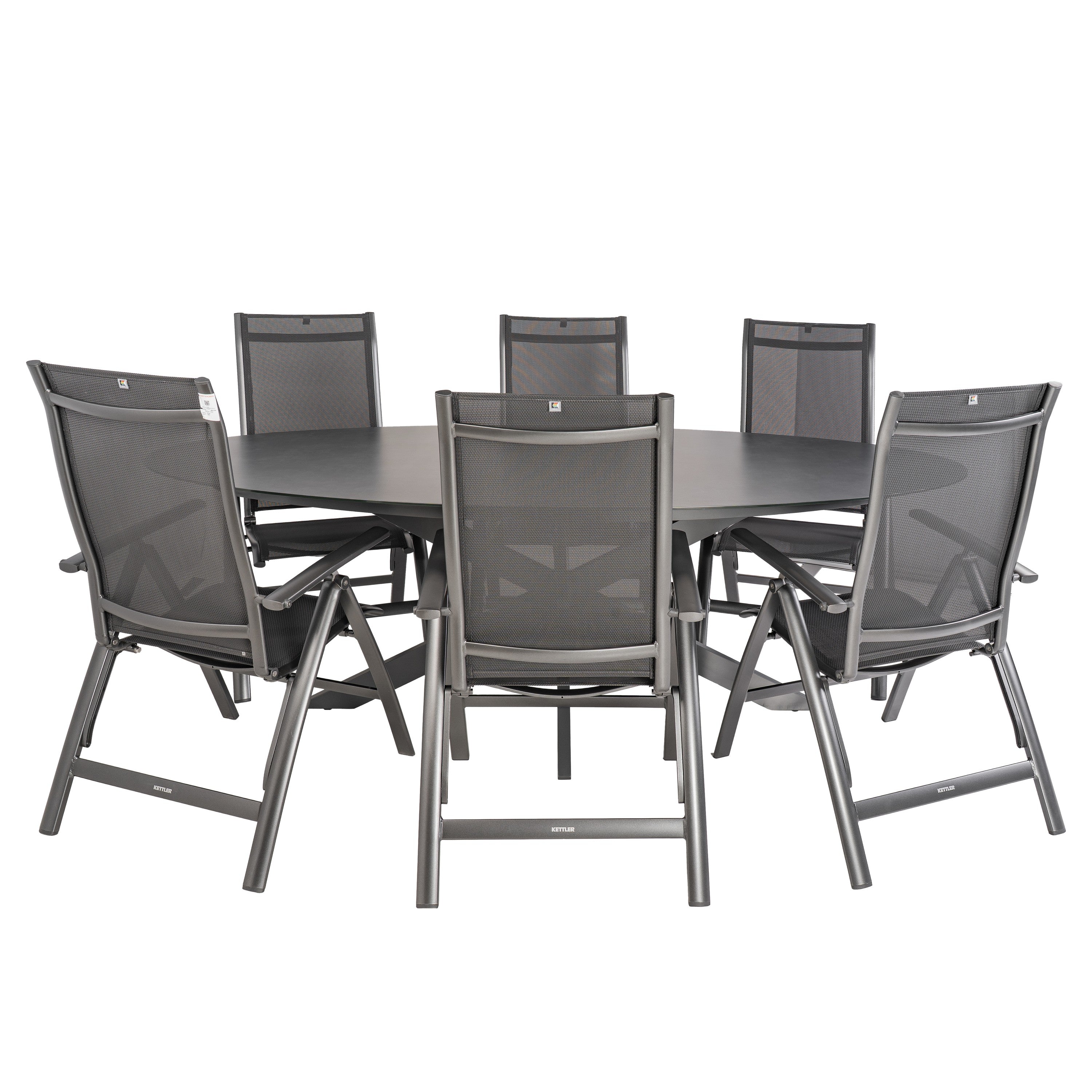  Bardani Varesse 240 X 180 Cm Legato 6 Tuinset Antraciet