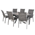  Bardani Varesse 240 X 108 Cm Legato Stapelbaar 6 Tuinset Antraciet