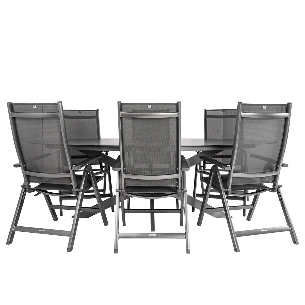  Bardani Varesse 240 X 108 Cm Easy 6 Tuinset Antraciet