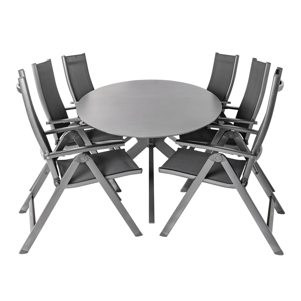  Bardani Varesse 240 X 108 Cm Easy 6 Tuinset Antraciet