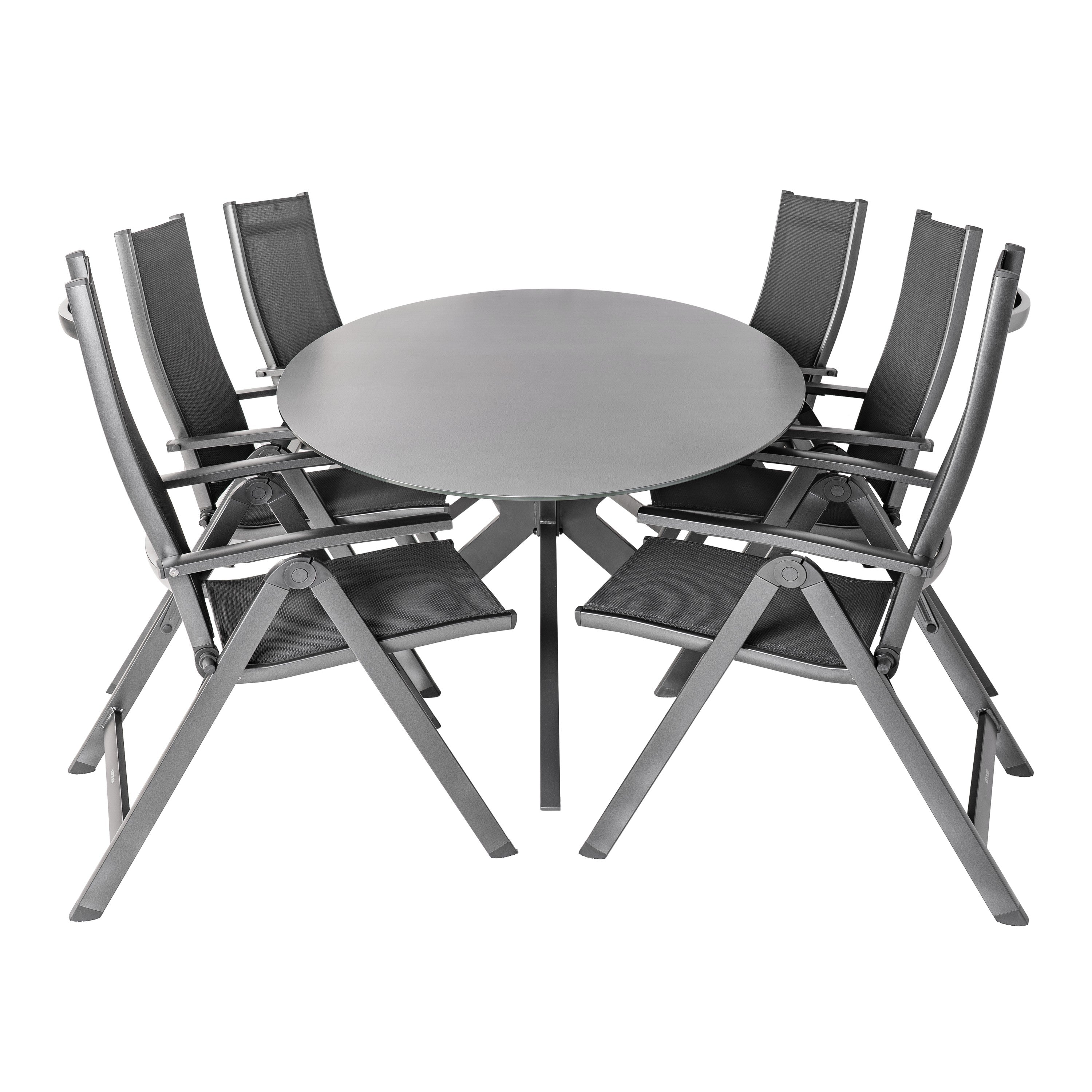  Bardani Varesse 240 X 108 Cm Easy 6 Tuinset Antraciet