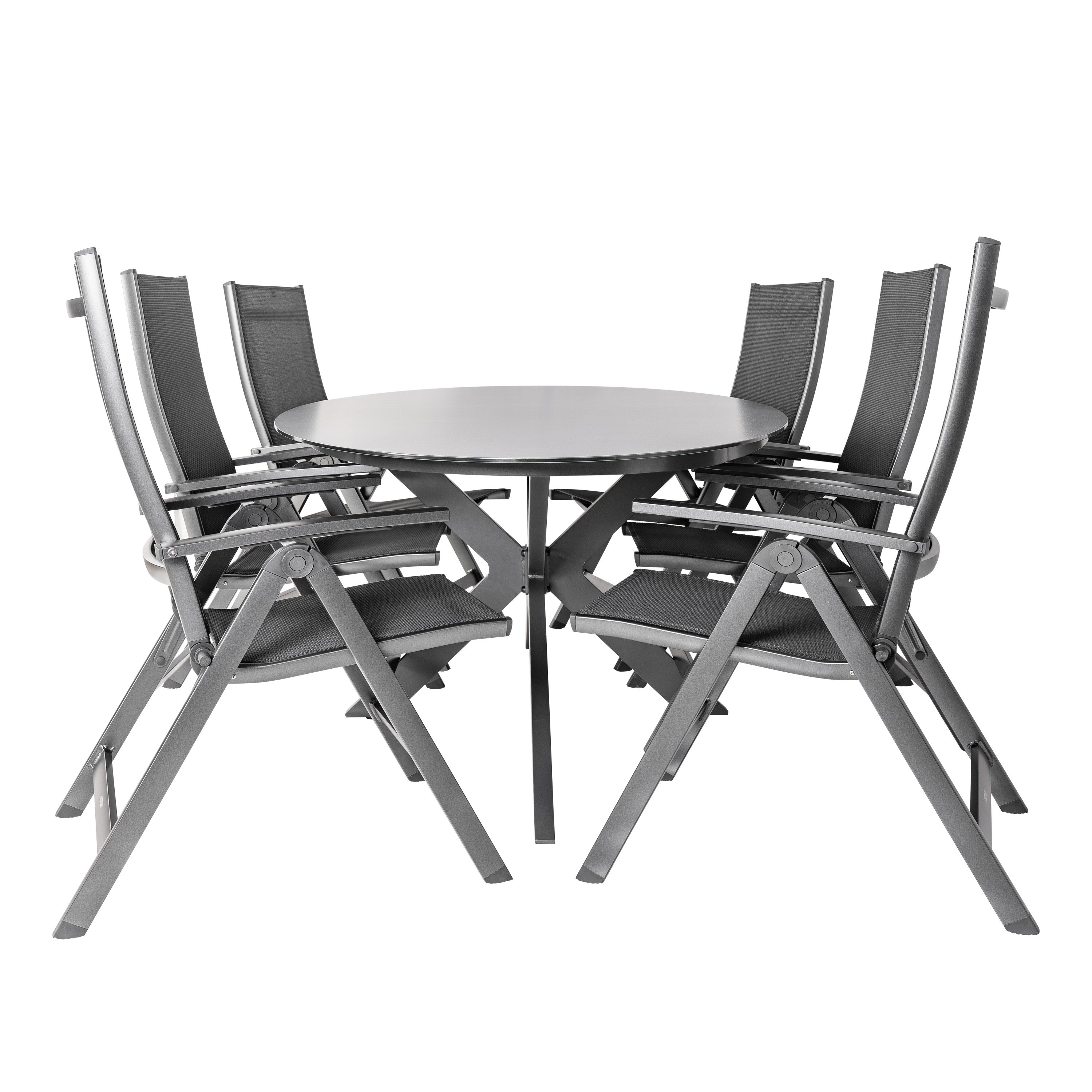  Bardani Varesse 240 X 108 Cm Easy 6 Tuinset Antraciet