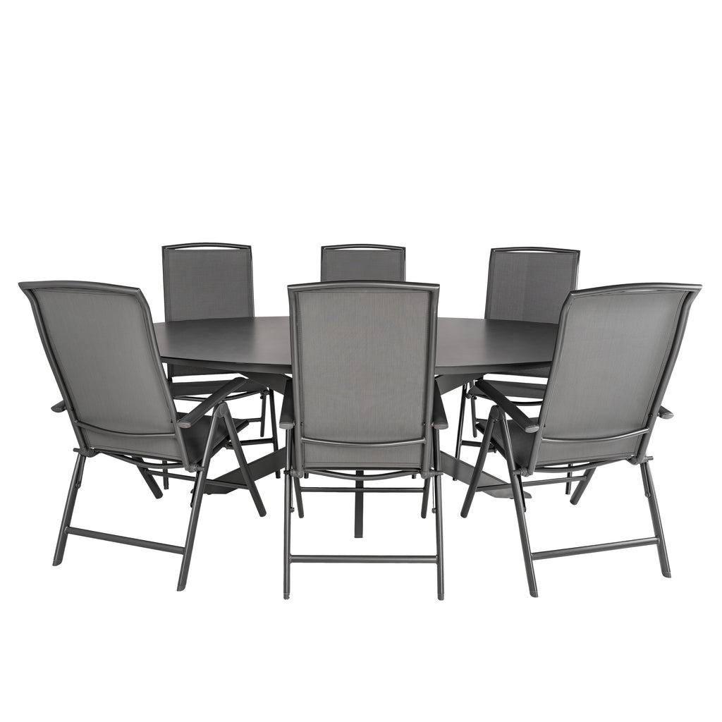  Bardani Varesse 240 X 108 Cm Capri 6 Tuinset Antraciet