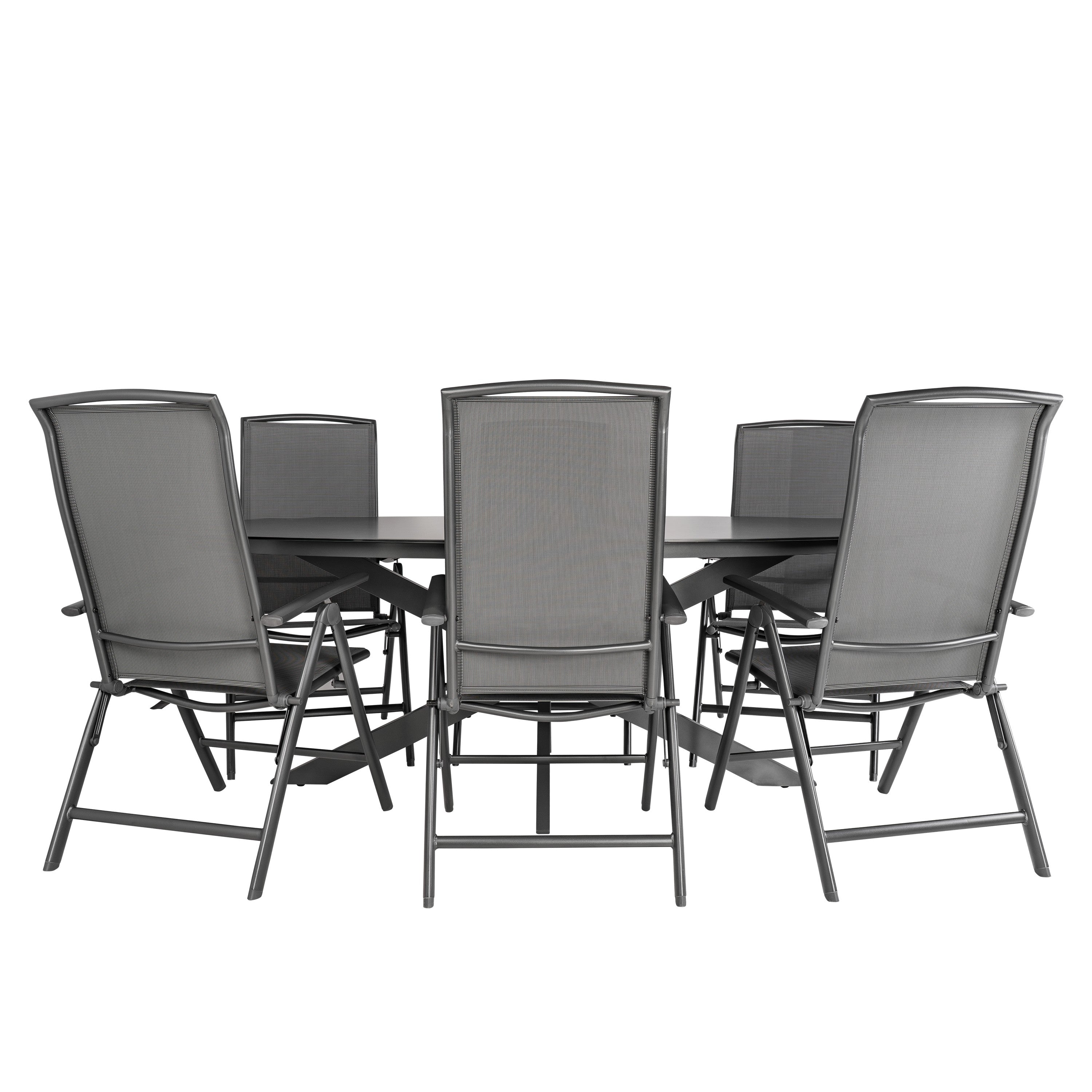  Bardani Varesse 240 X 108 Cm Capri 6 Tuinset Antraciet