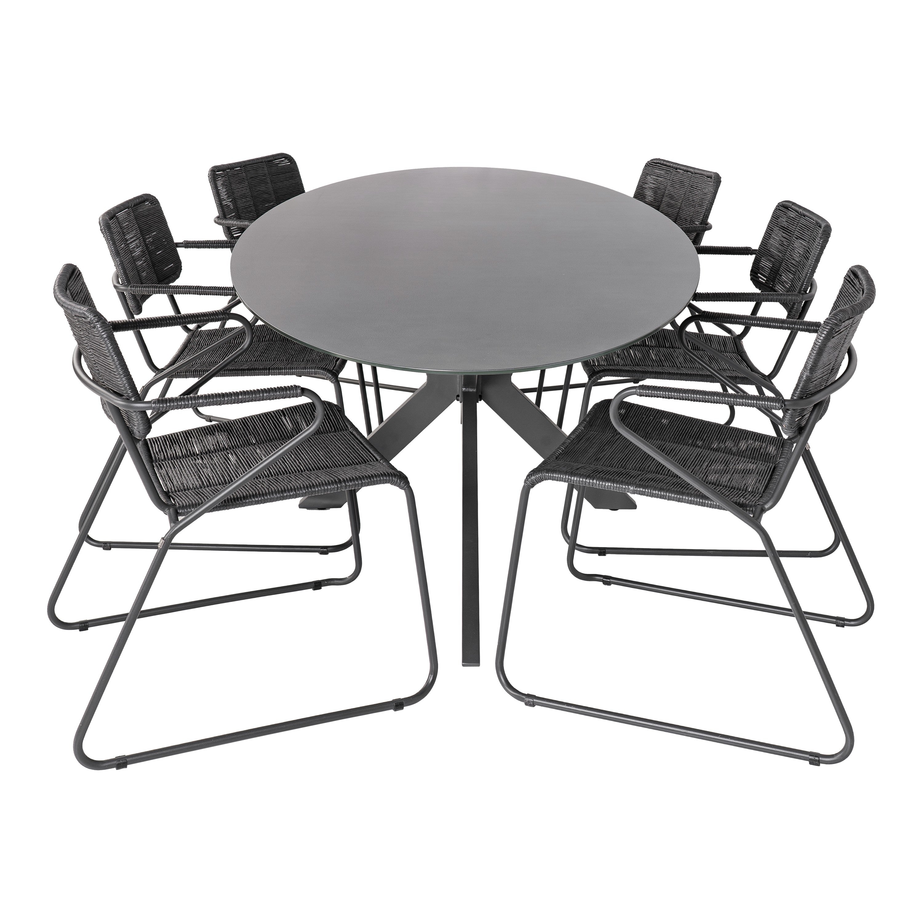  Bardani Varesse 240 X 108 Cm Swing 6 Tuinset Antraciet