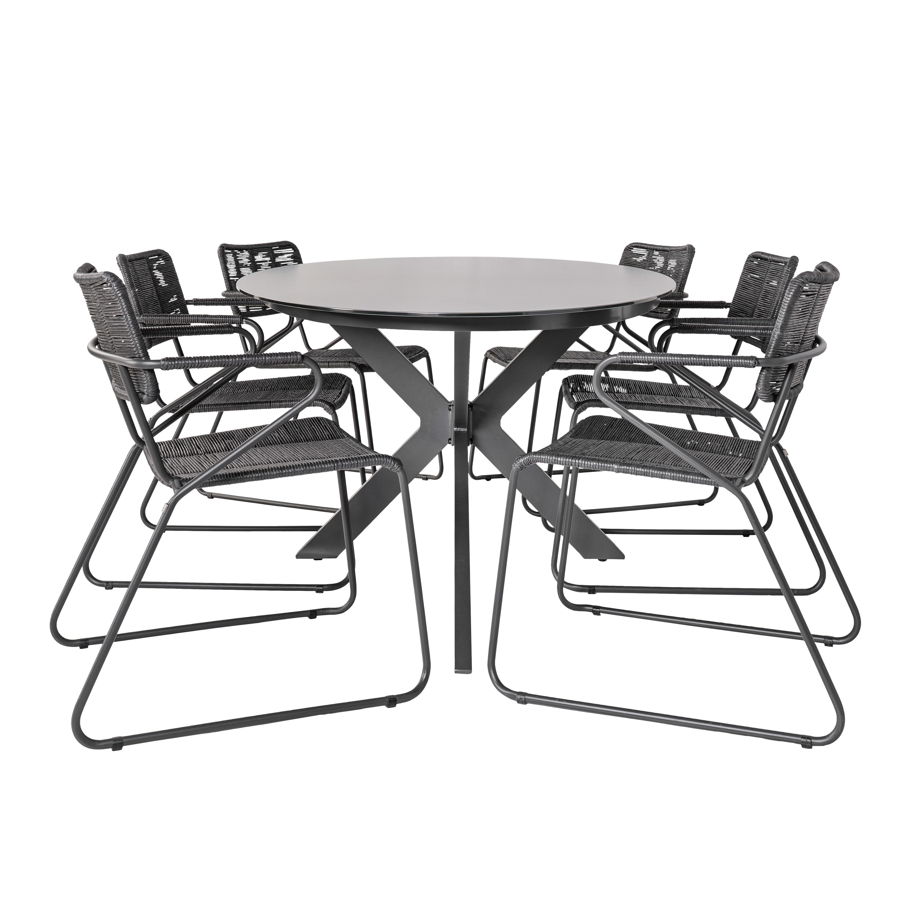  Bardani Varesse 240 X 108 Cm Swing 6 Tuinset Antraciet